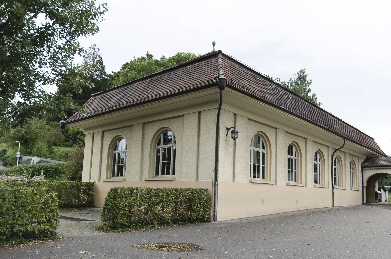 Photo showing: Primarschule Hasenbühl, Turnhalle, ID 198ZUSA01803