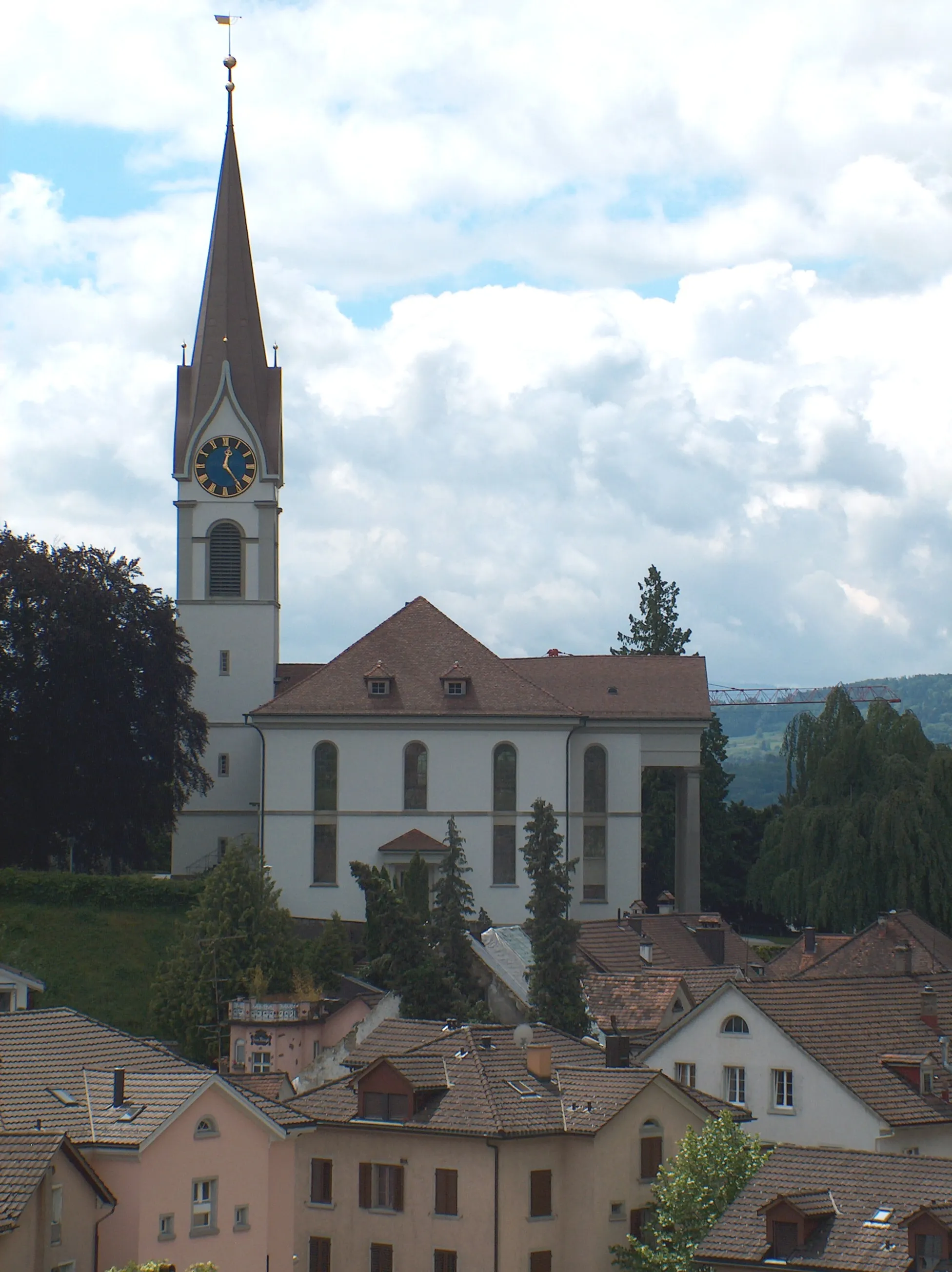 Photo showing: Die reformierte Kirche in Uster