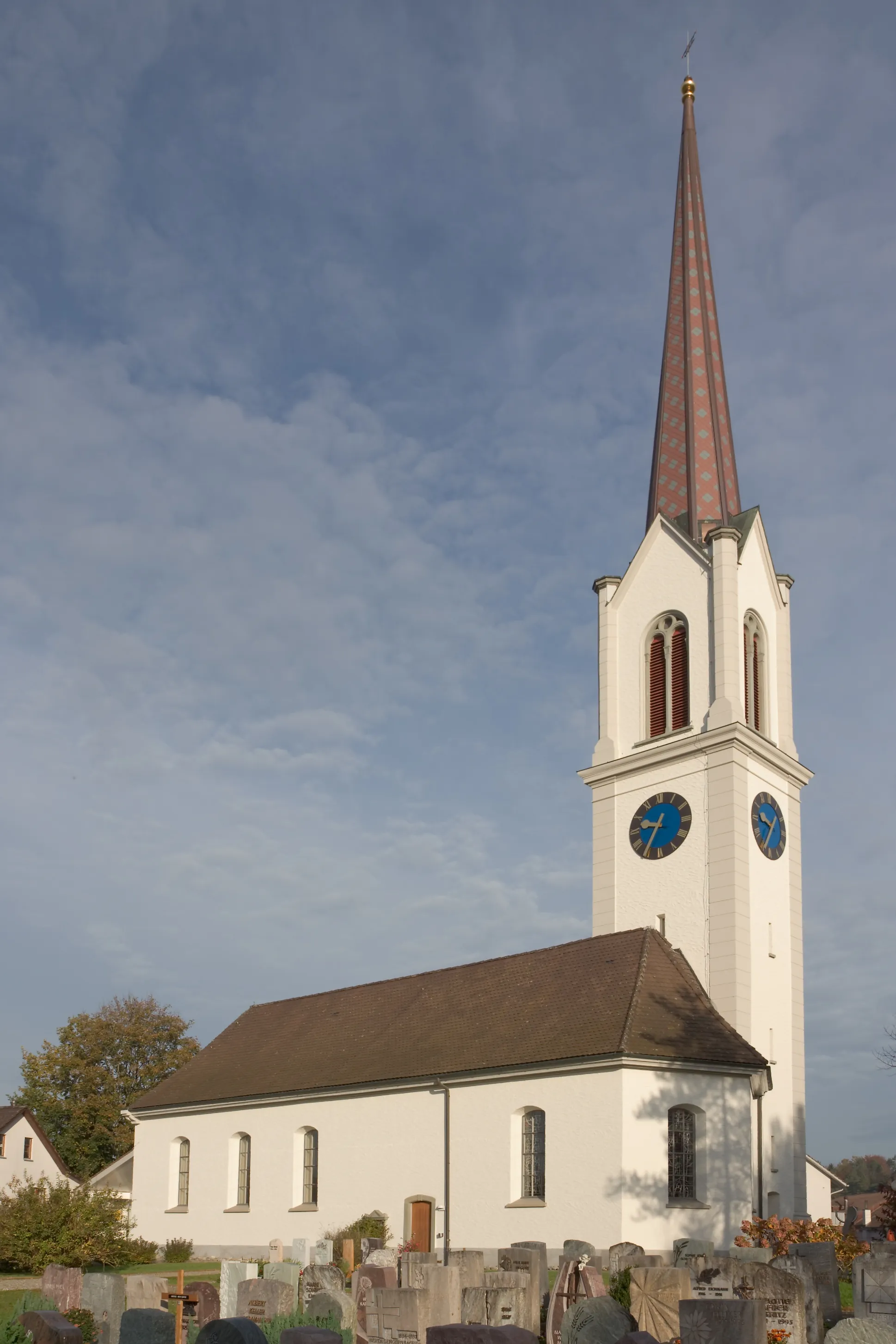 Photo showing: reformierte Kirche in Matzingen, Schweiz