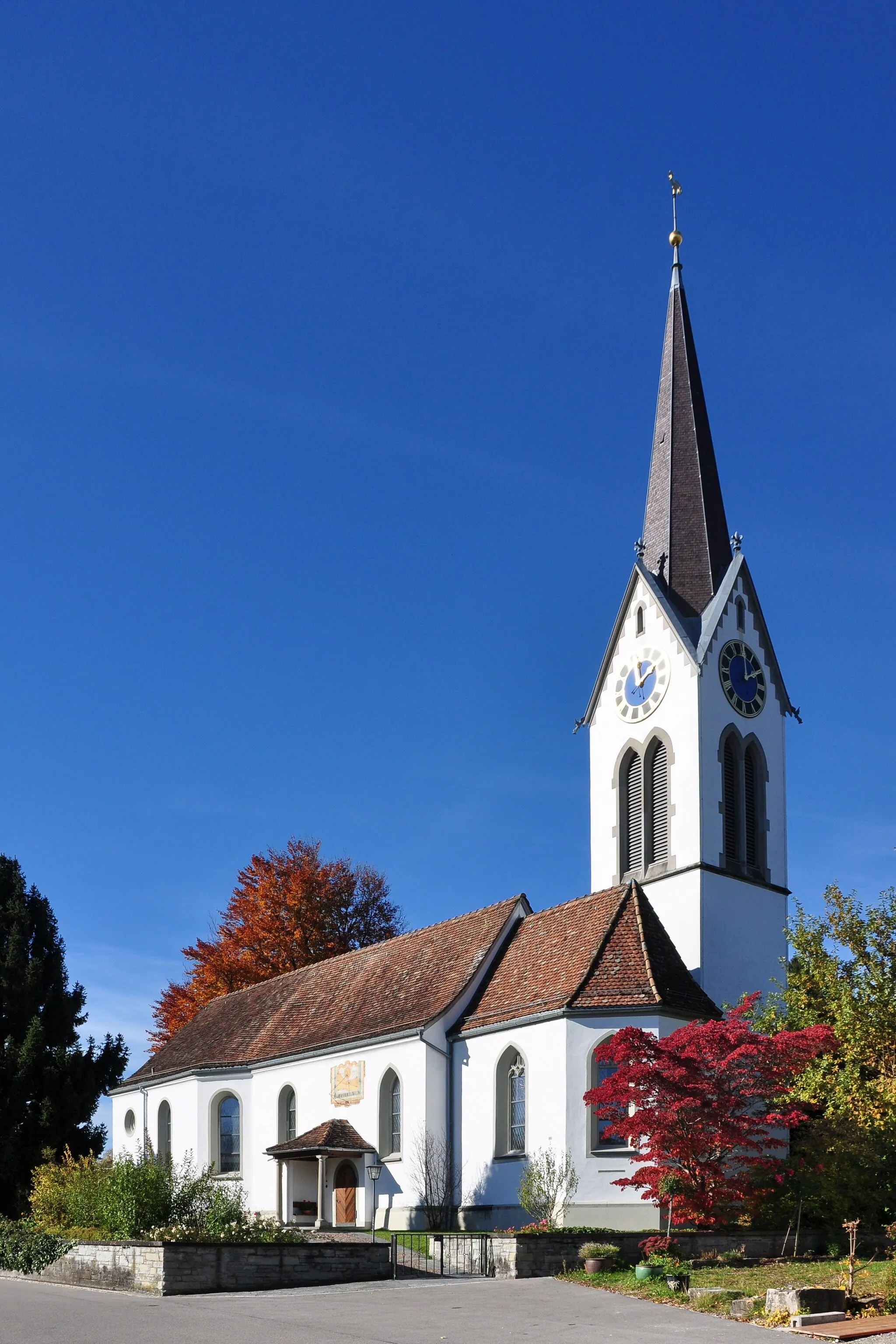 Photo showing: Reformierte Kirche in Bubikon (Switzerland)