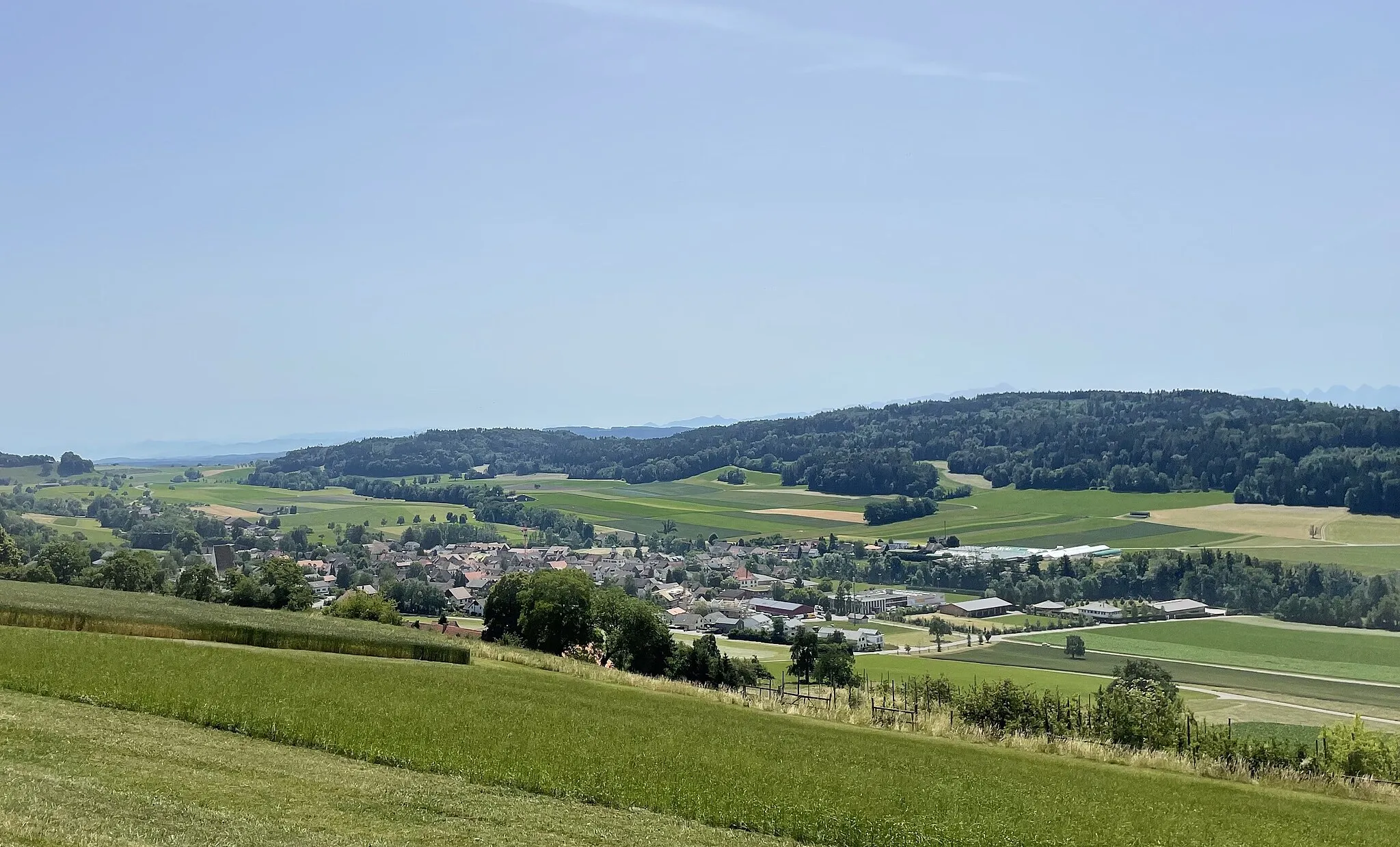 Photo showing: de:Thundorf TG, Blick nach Südosten