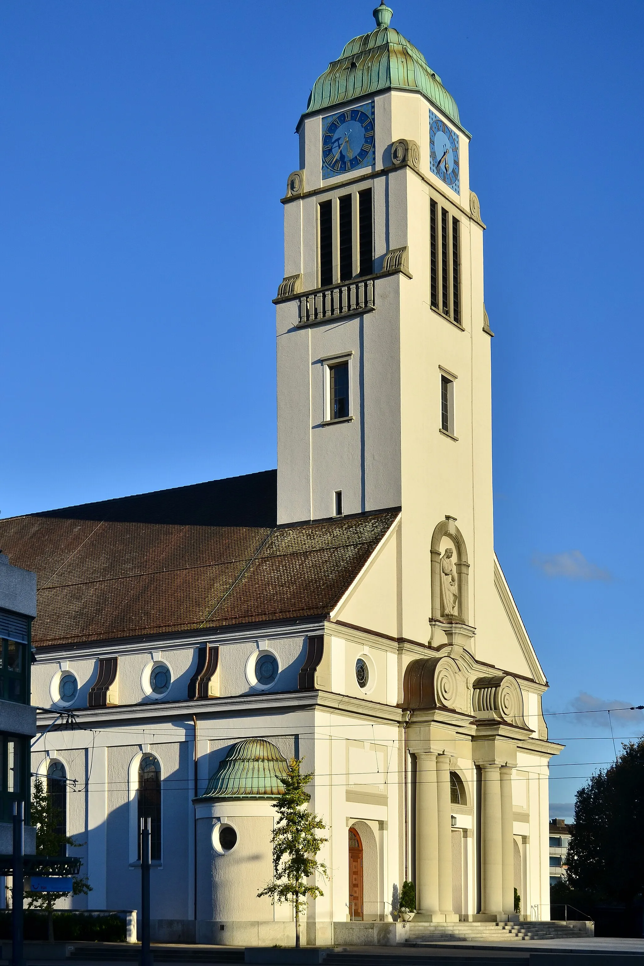 Photo showing: St. Agatha Kirche in Dietikon (Switzerland)