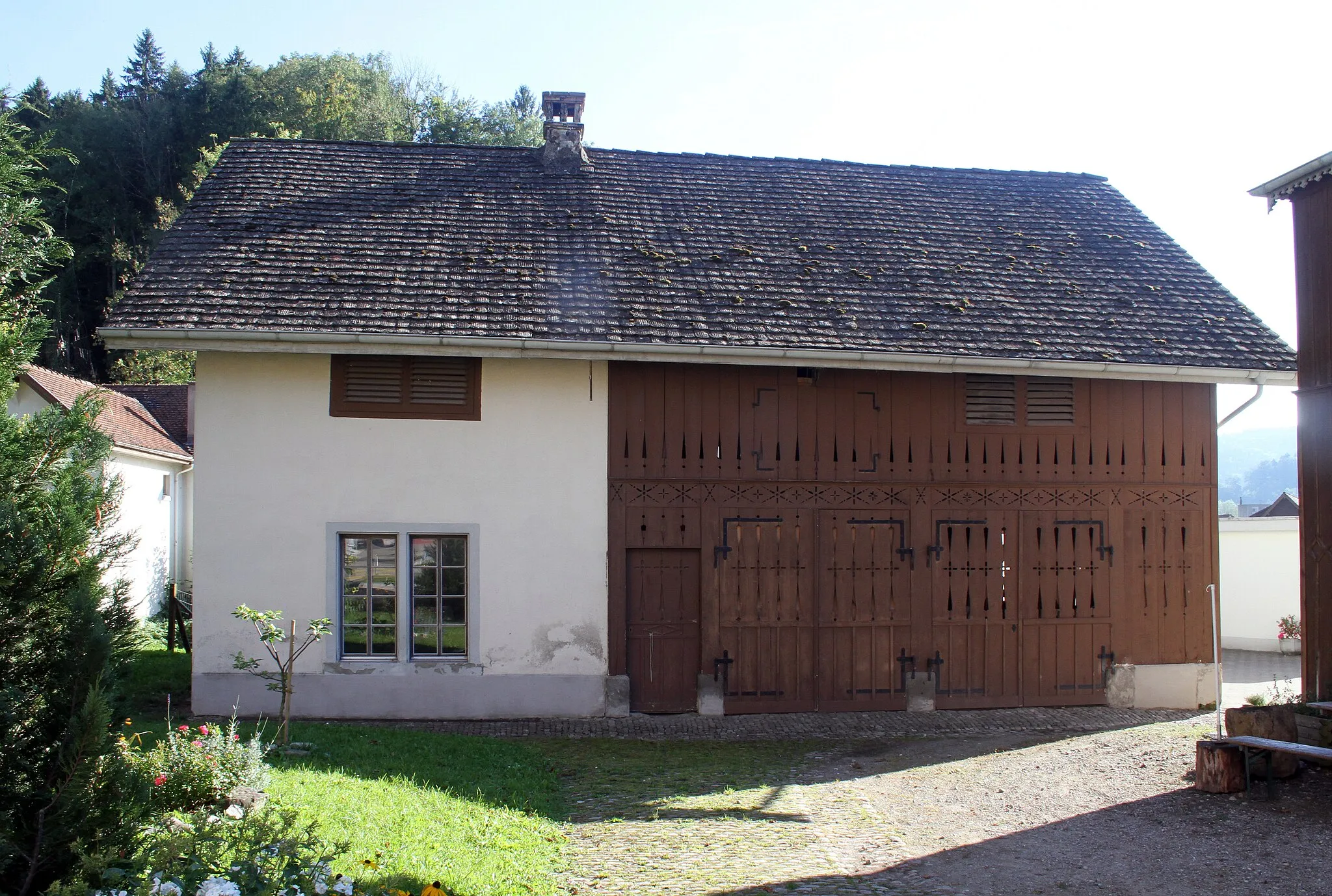 Photo showing: Schloss Turbenthal, Schopf-Waschhaus, ID 22800446