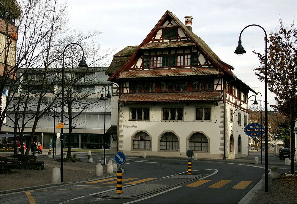 Photo showing: Das Rathaus von Baar
