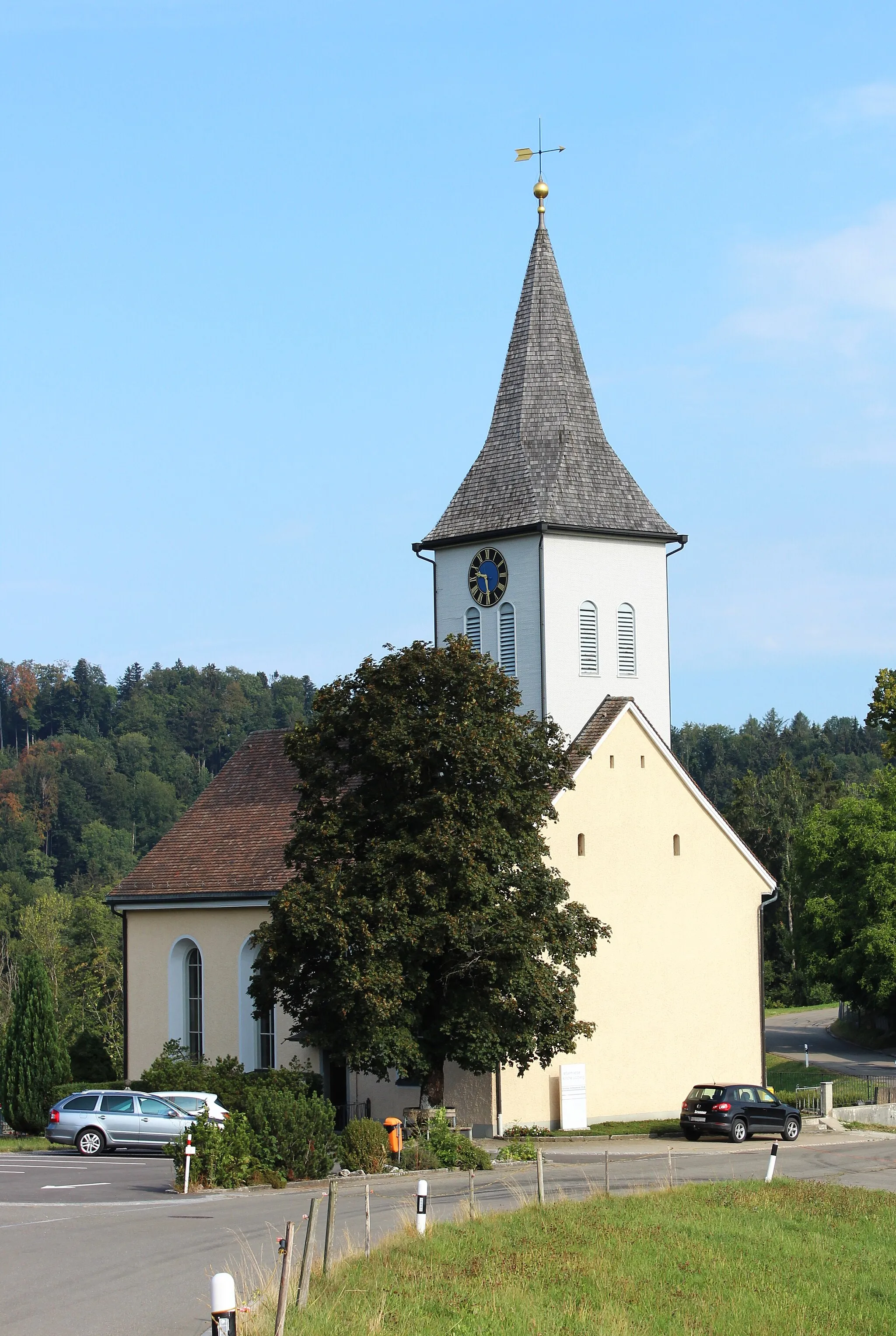 Photo showing: Reformierte Kirche Sitzberg bei Turbenthal, Schweiz