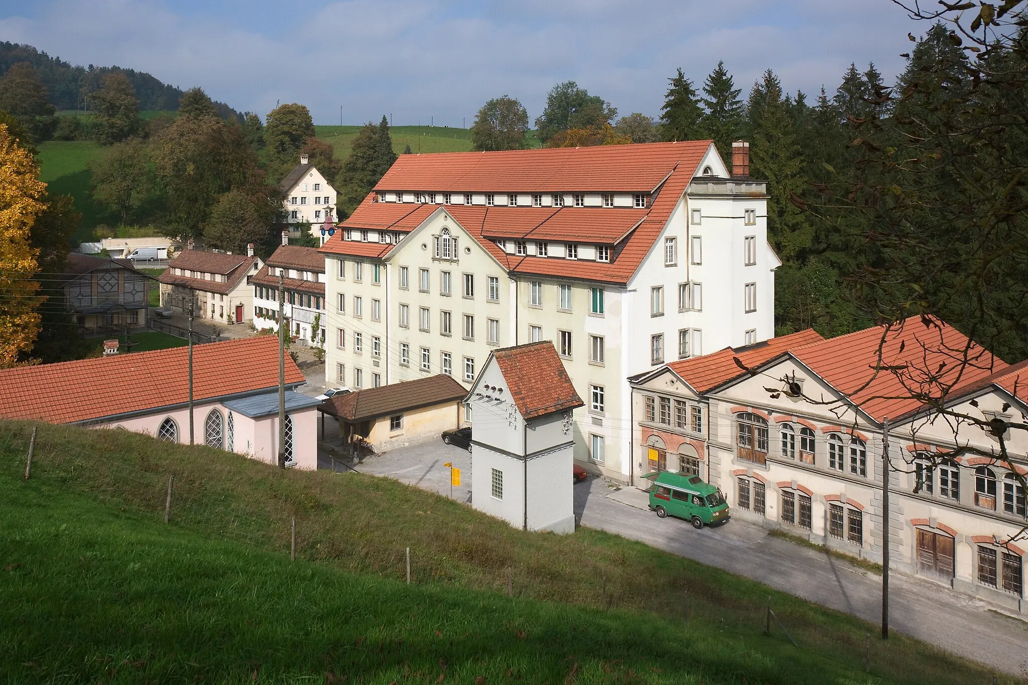 Photo showing: Spinnerei in Neuthal, Gemeinde Bäretswil