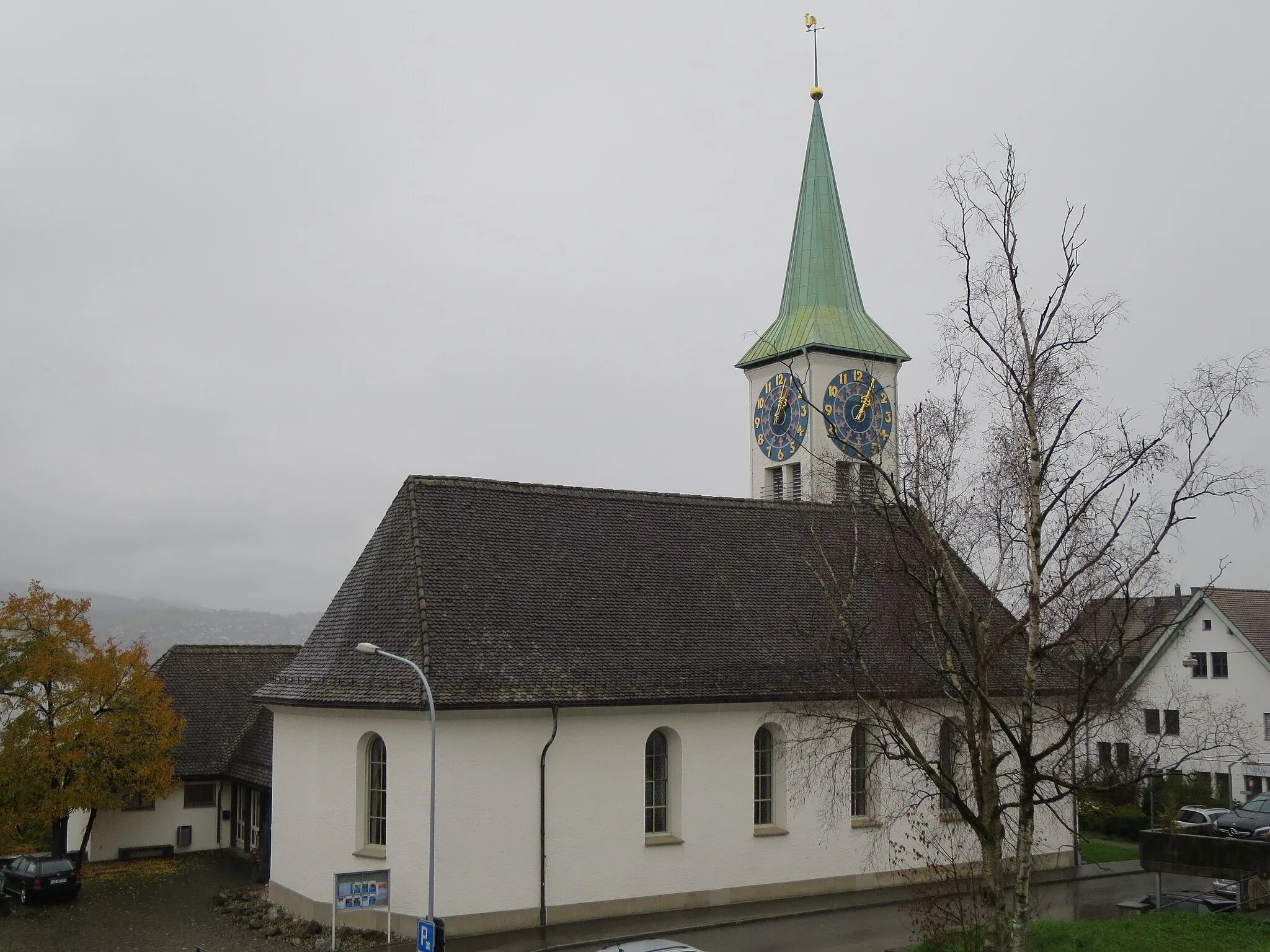 Photo showing: Ref. Kirche Rüschlikon