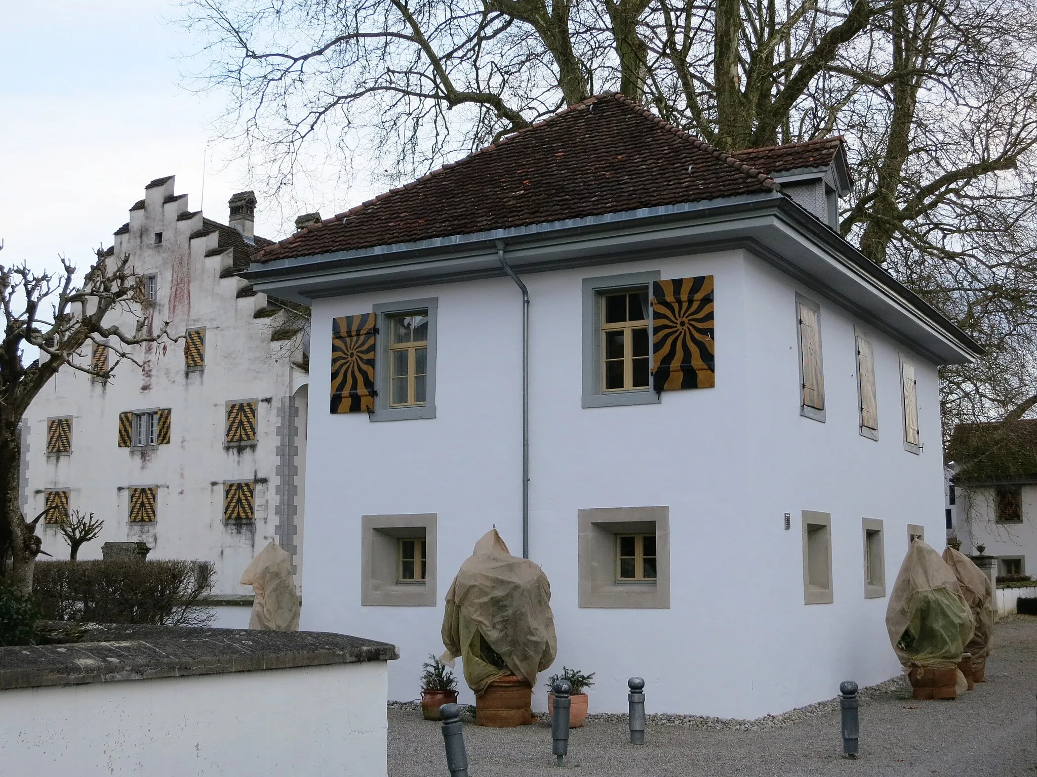 Photo showing: Wachthaus Schloss Knonau ZH, Schweiz