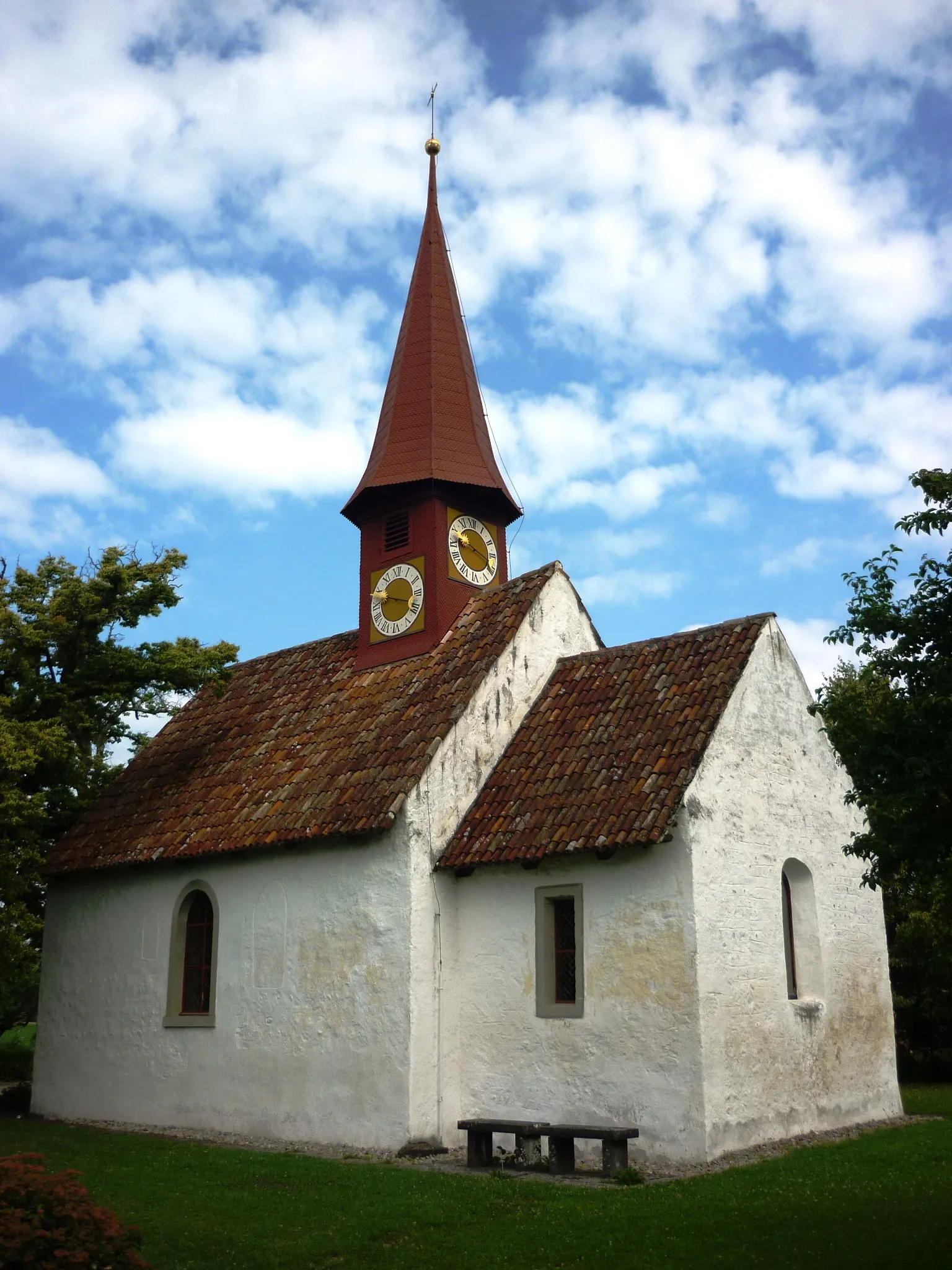 Photo showing: Oswald chapel, Breite, Nürensdorf, Switzerland