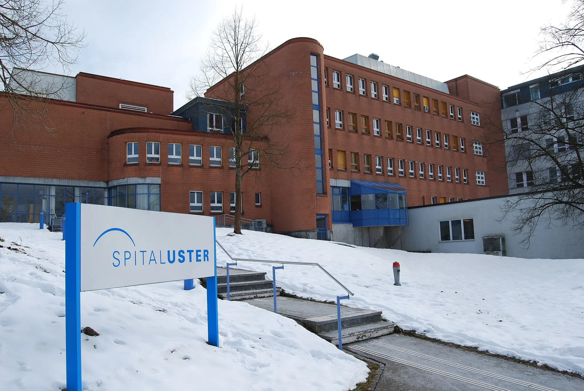 Photo showing: Uster Hospital, canton of Zürich, Switzerland