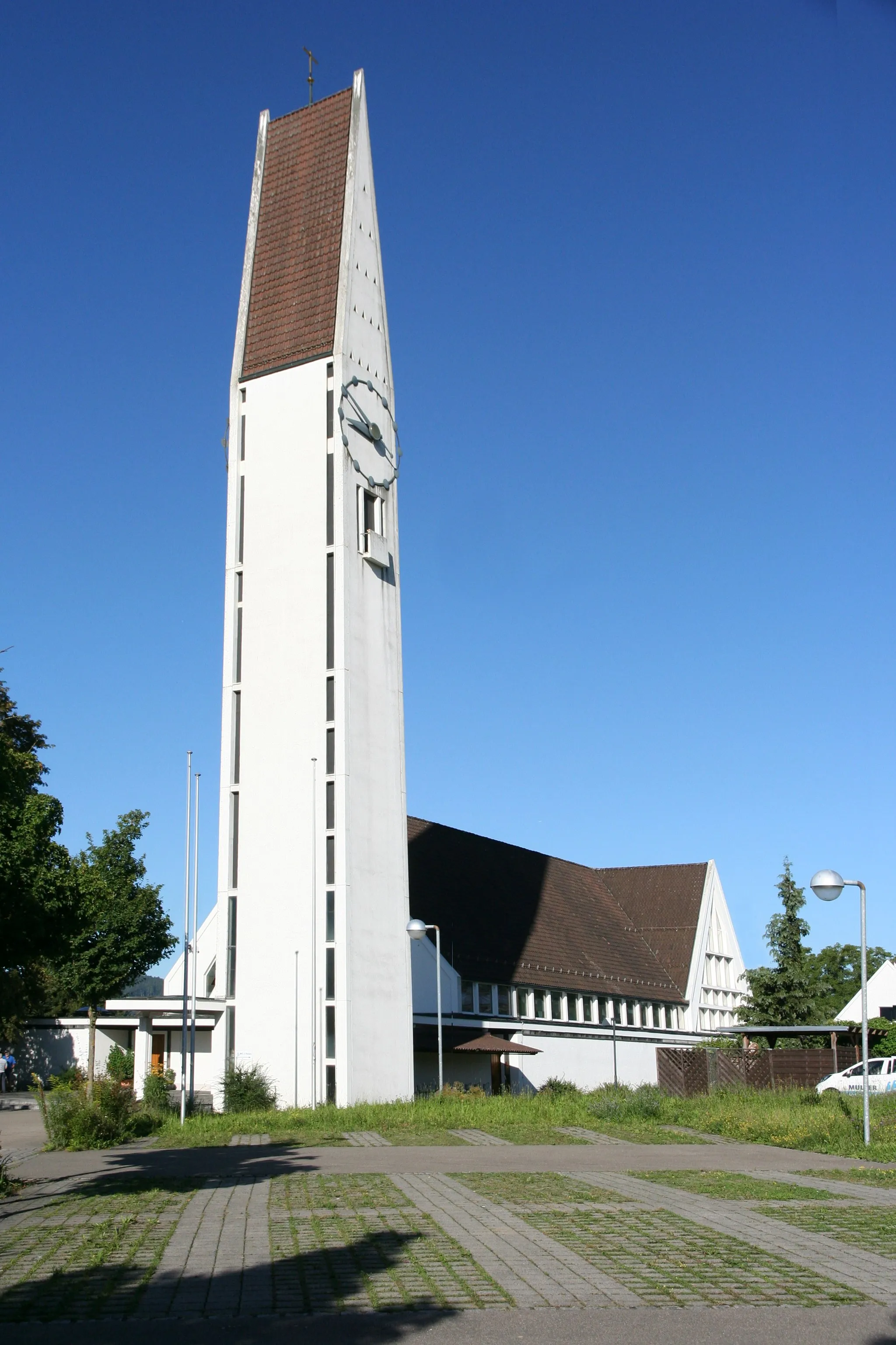 Photo showing: Röm.-kath. Kirche St. Johannes Wängi TG, Aussenaufnahme