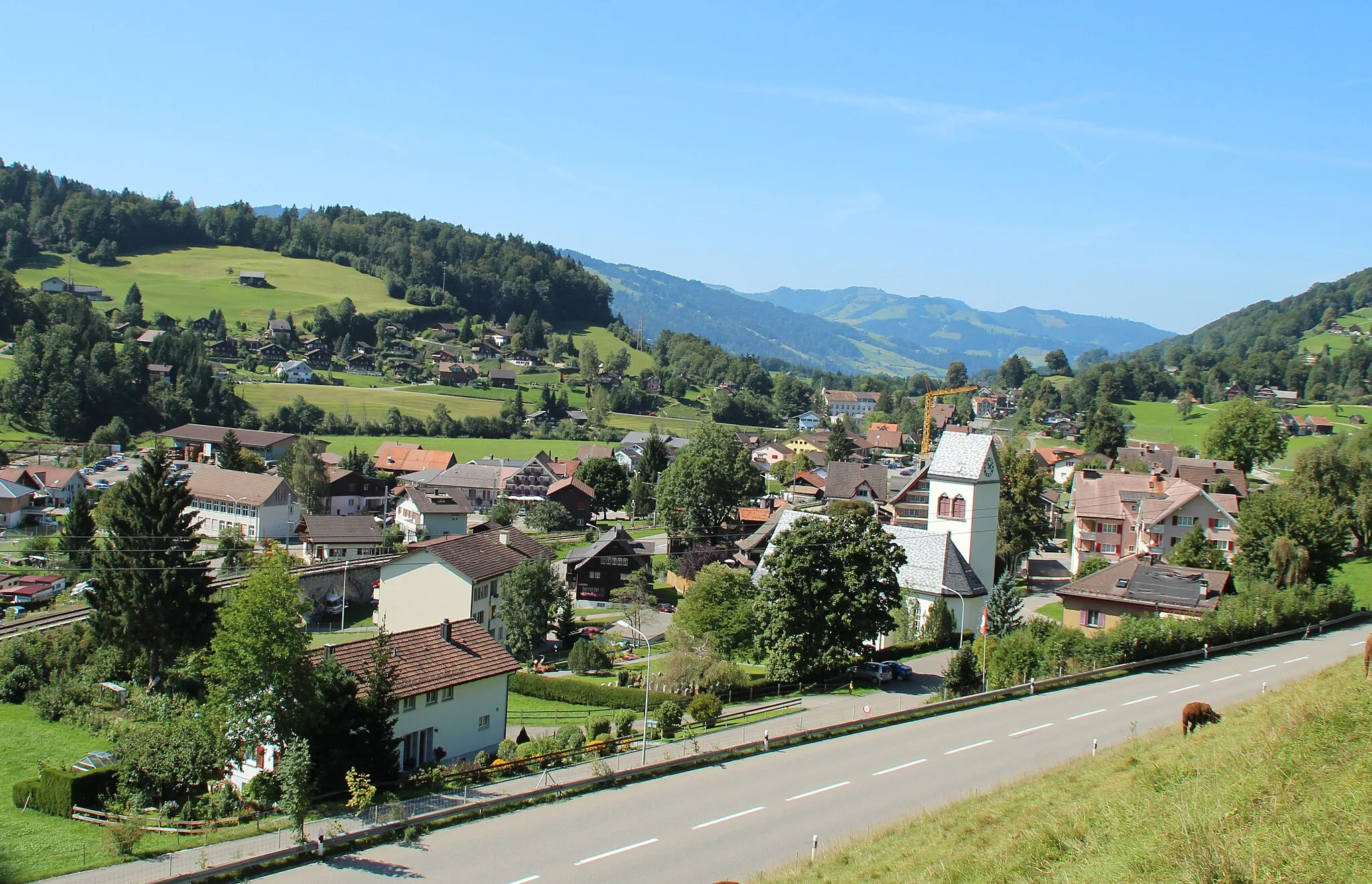 Photo showing: Dorf Krummenau