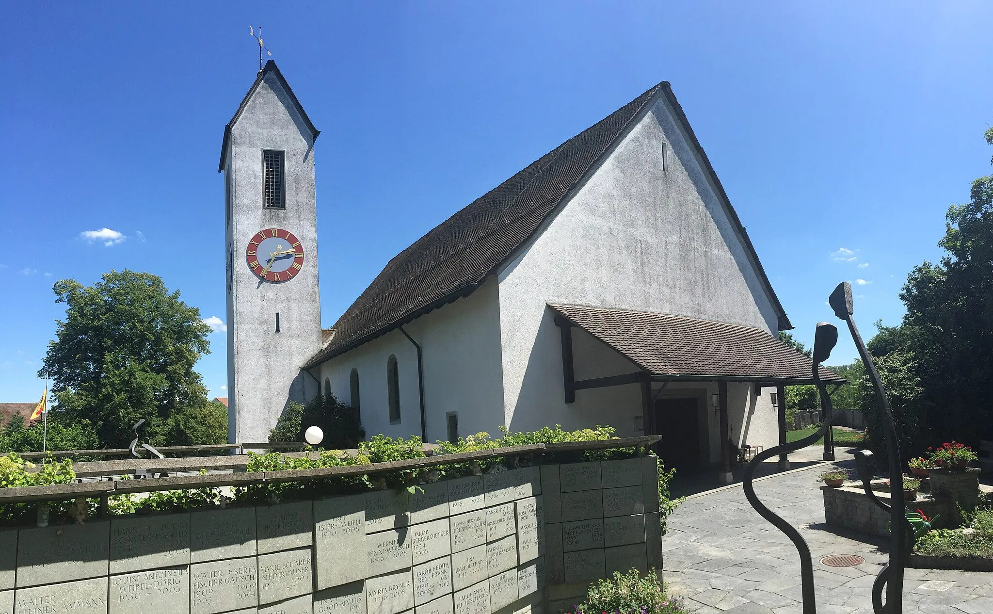 Photo showing: Reformierte Kirche Möriken