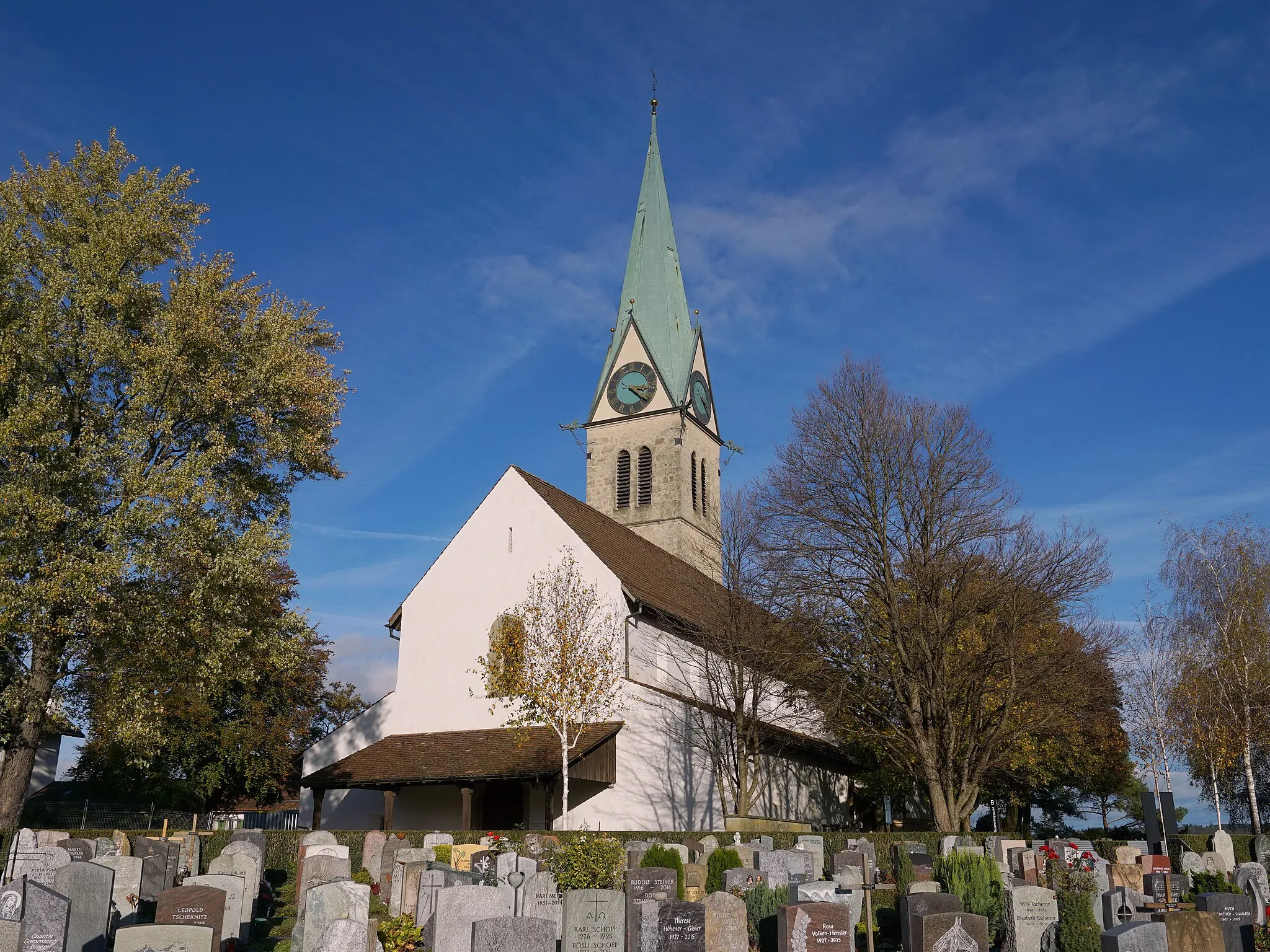 Photo showing: Kirche St. Arbogast, Oberwinterthur