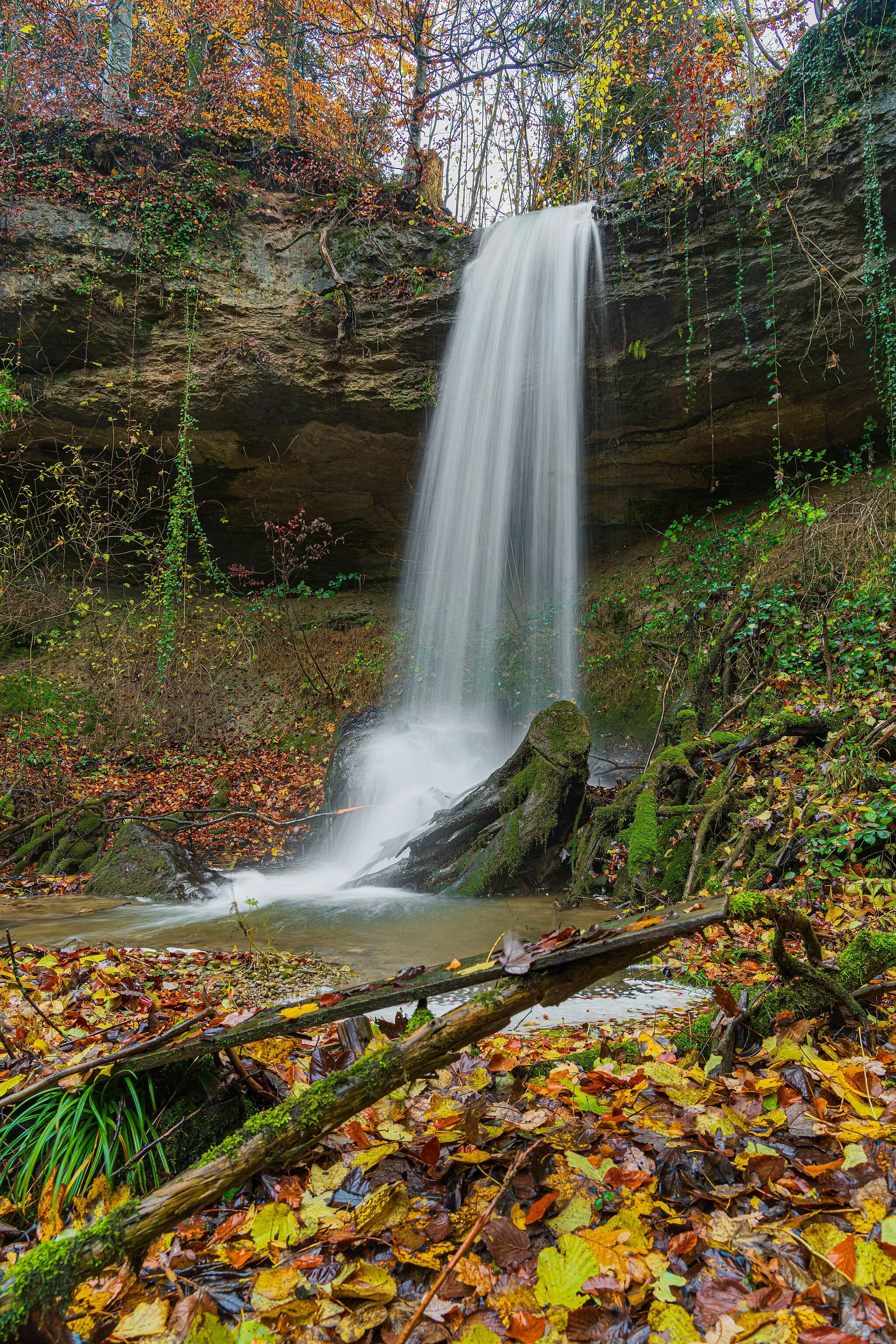 Photo showing: Chatzenbach-Wasserfall