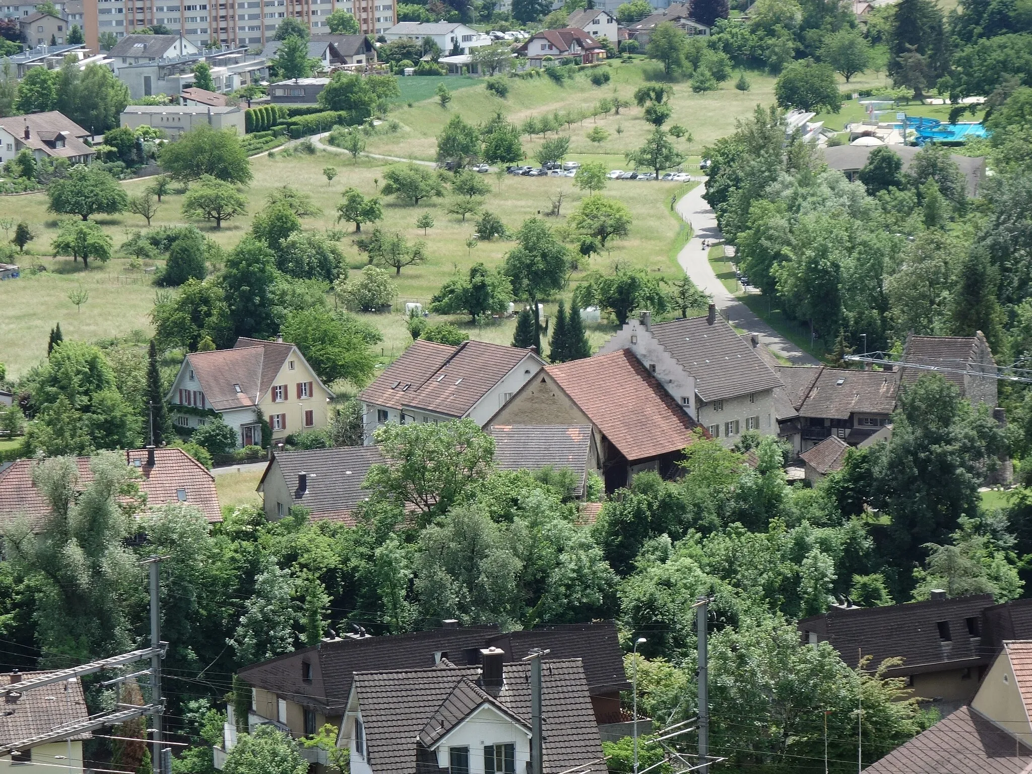 Photo showing: Altenburg bei Brugg AG, Schweiz