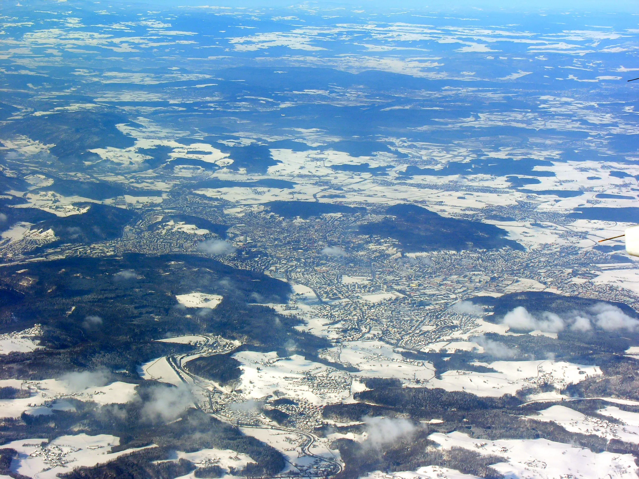 Photo showing: Aerial View of Winterthur