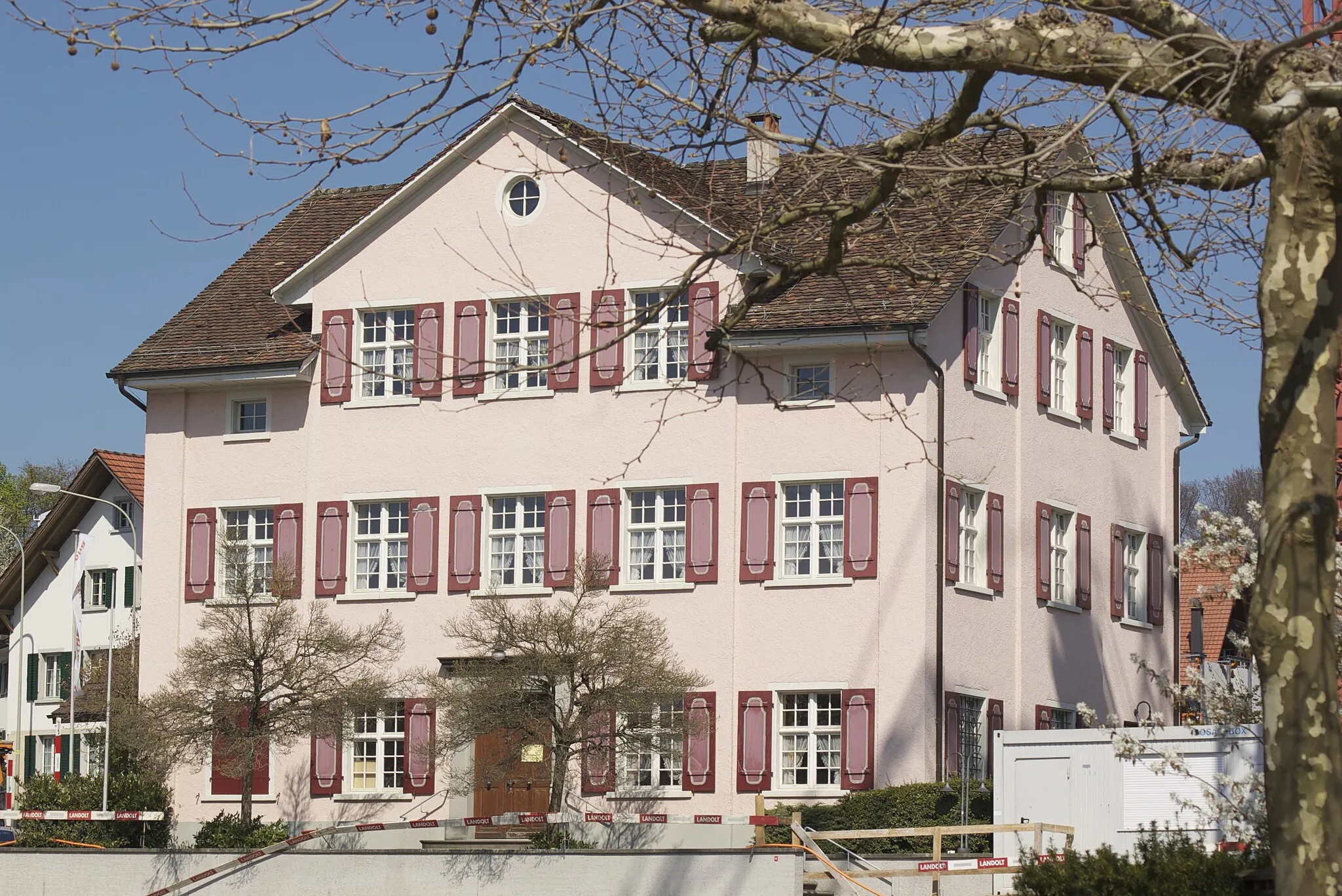 Photo showing: Schloſs Nürensdorf, von der Neuhofſtraß geſehn.