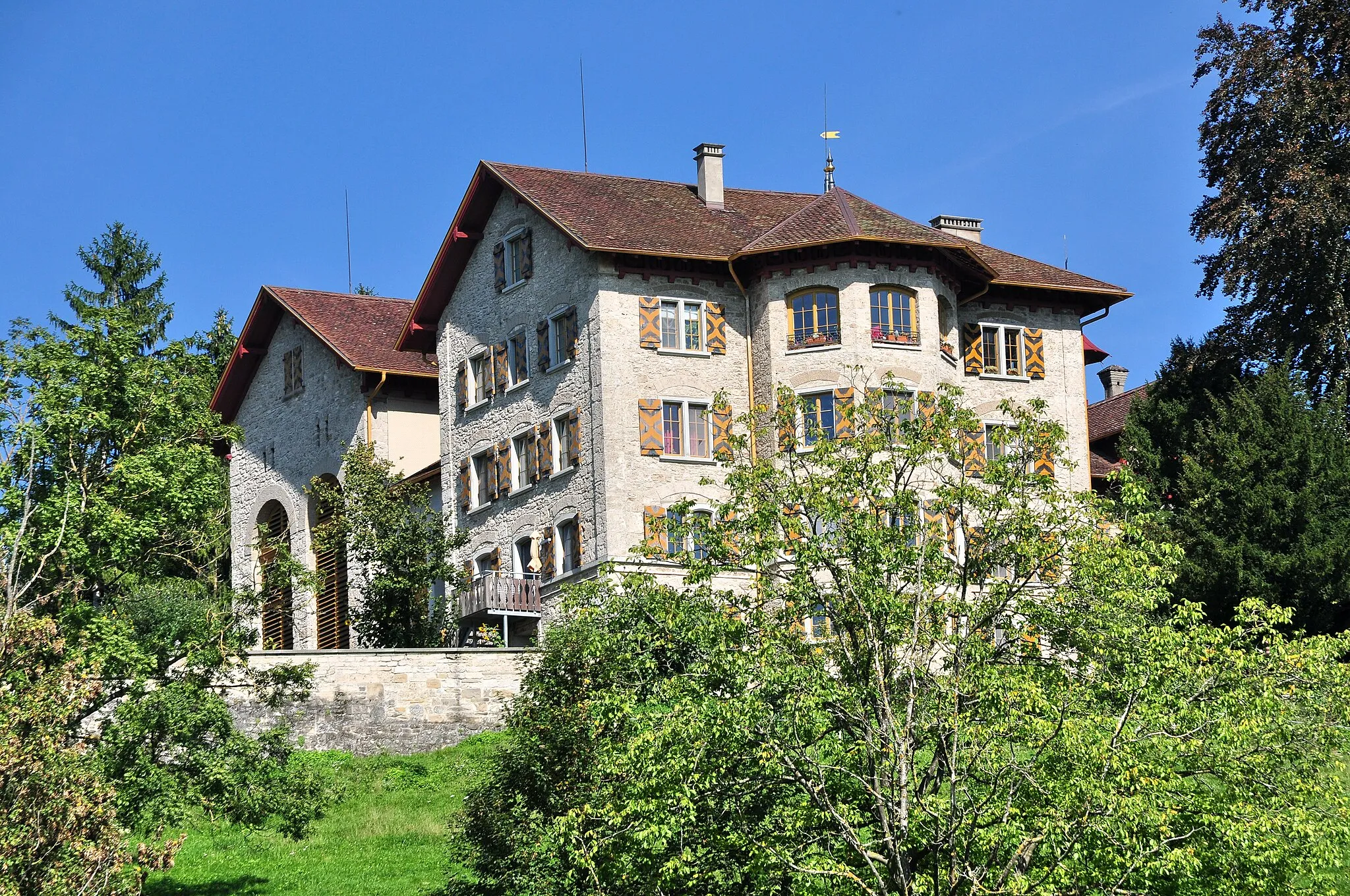 Photo showing: Schloss Tüfenbach in Freienstein-Teufen (Switzerland)