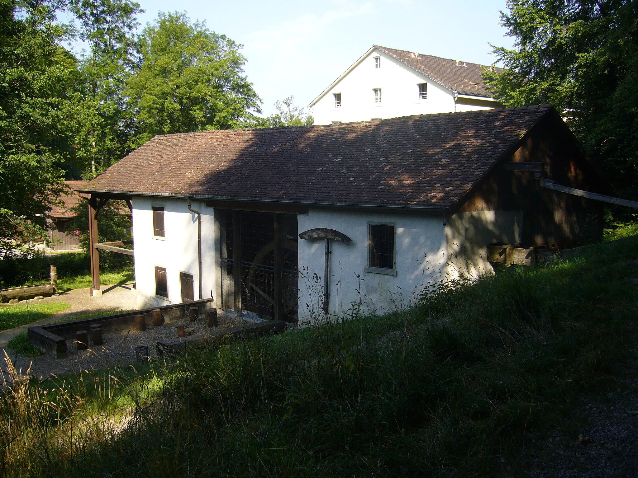 Photo showing: Historische Sägerey im Wisental.