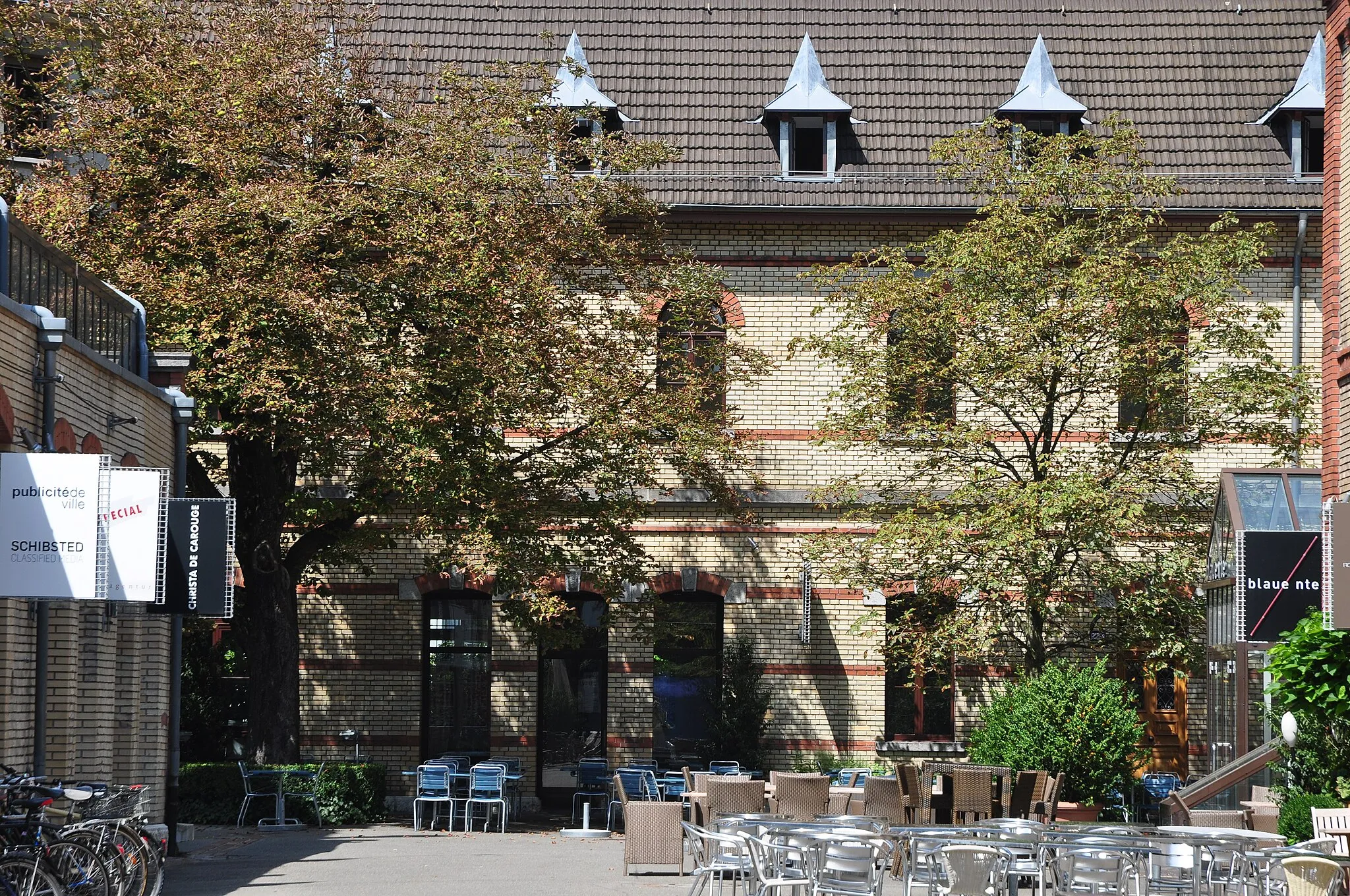 Photo showing: Blaue Ente, Mühle Tiefenbrunnen in Zürich-Seefeld (Switzerland)