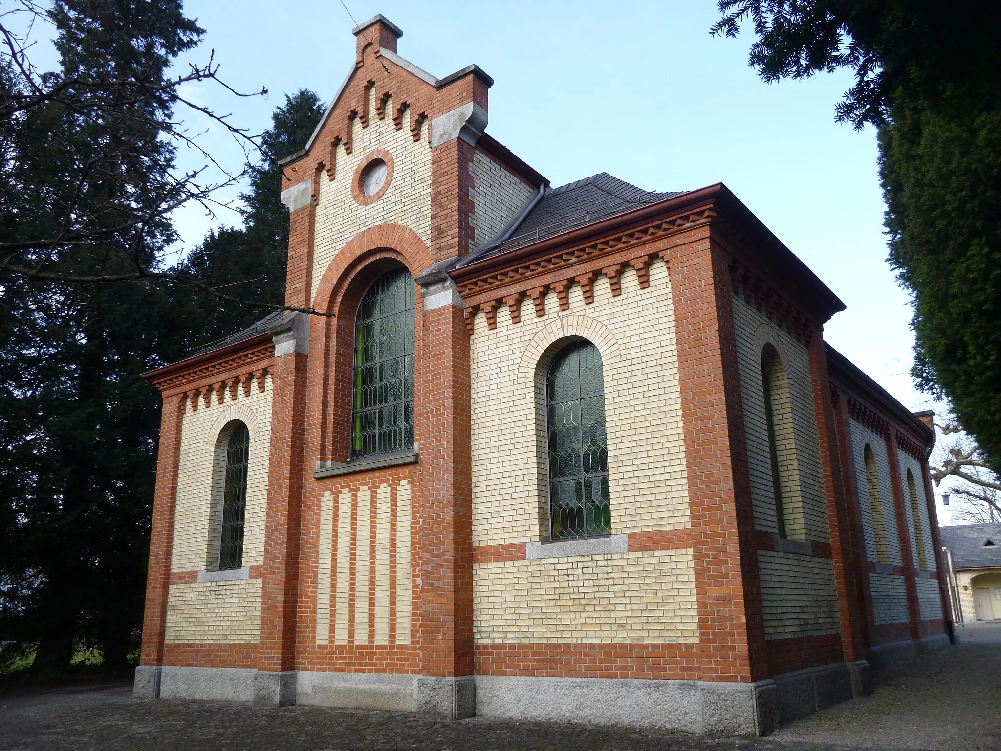 Photo showing: Kapelle auf dem Friedhof Oerlikon