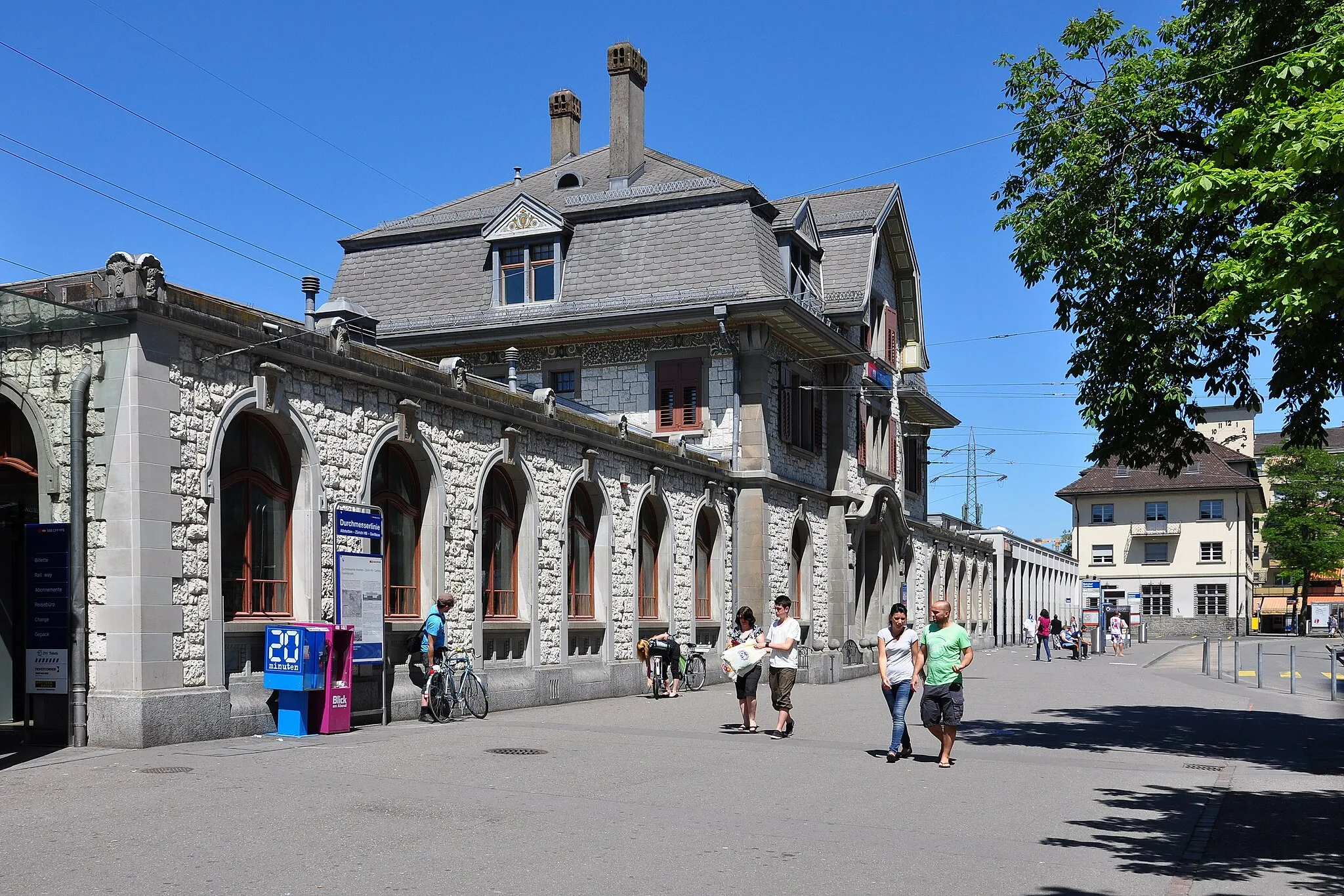 Photo showing: Zürich-Oerlikon train station (Switzerland)