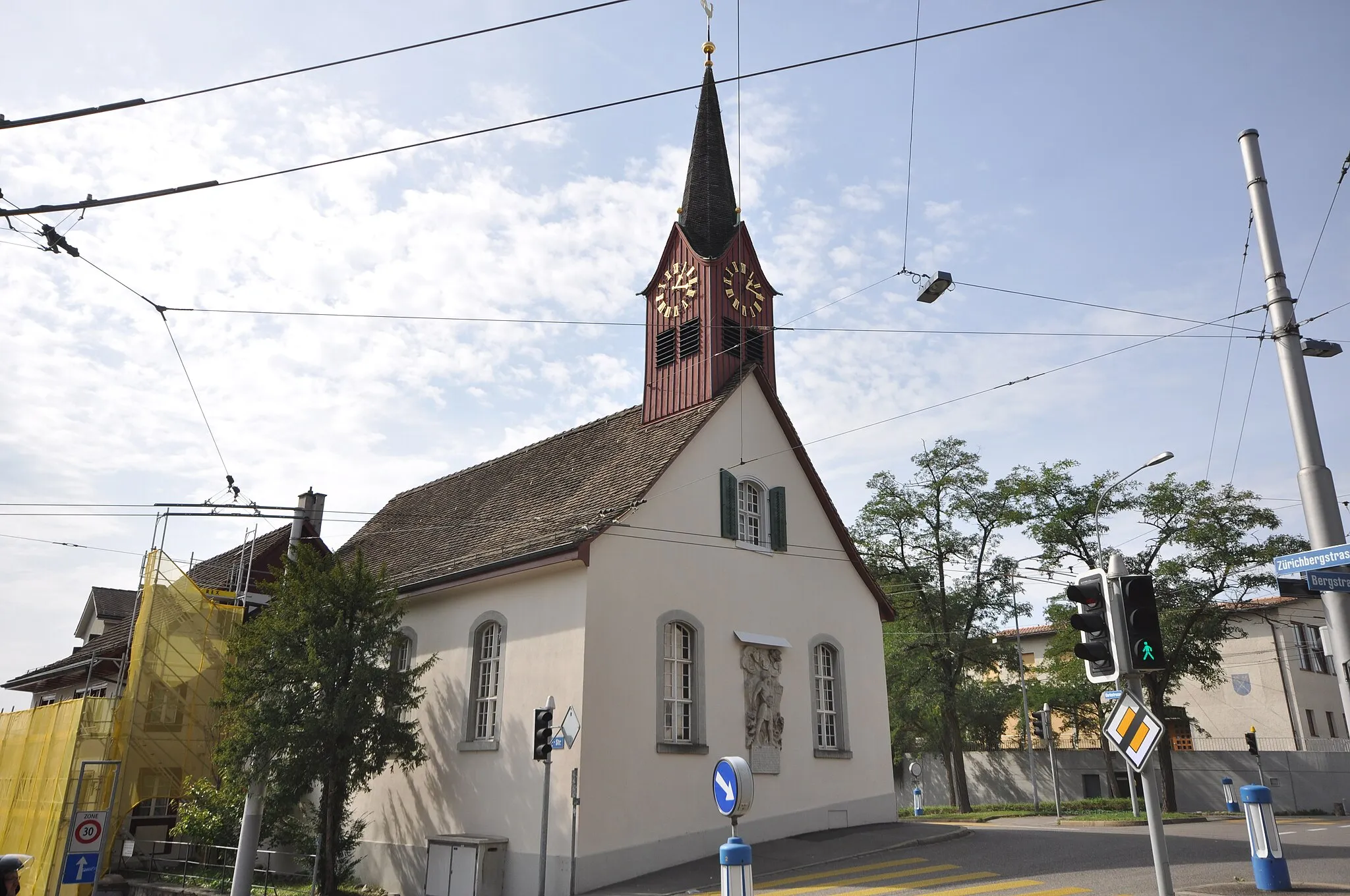Photo showing: Alte Kirche Fluntern - September 2014