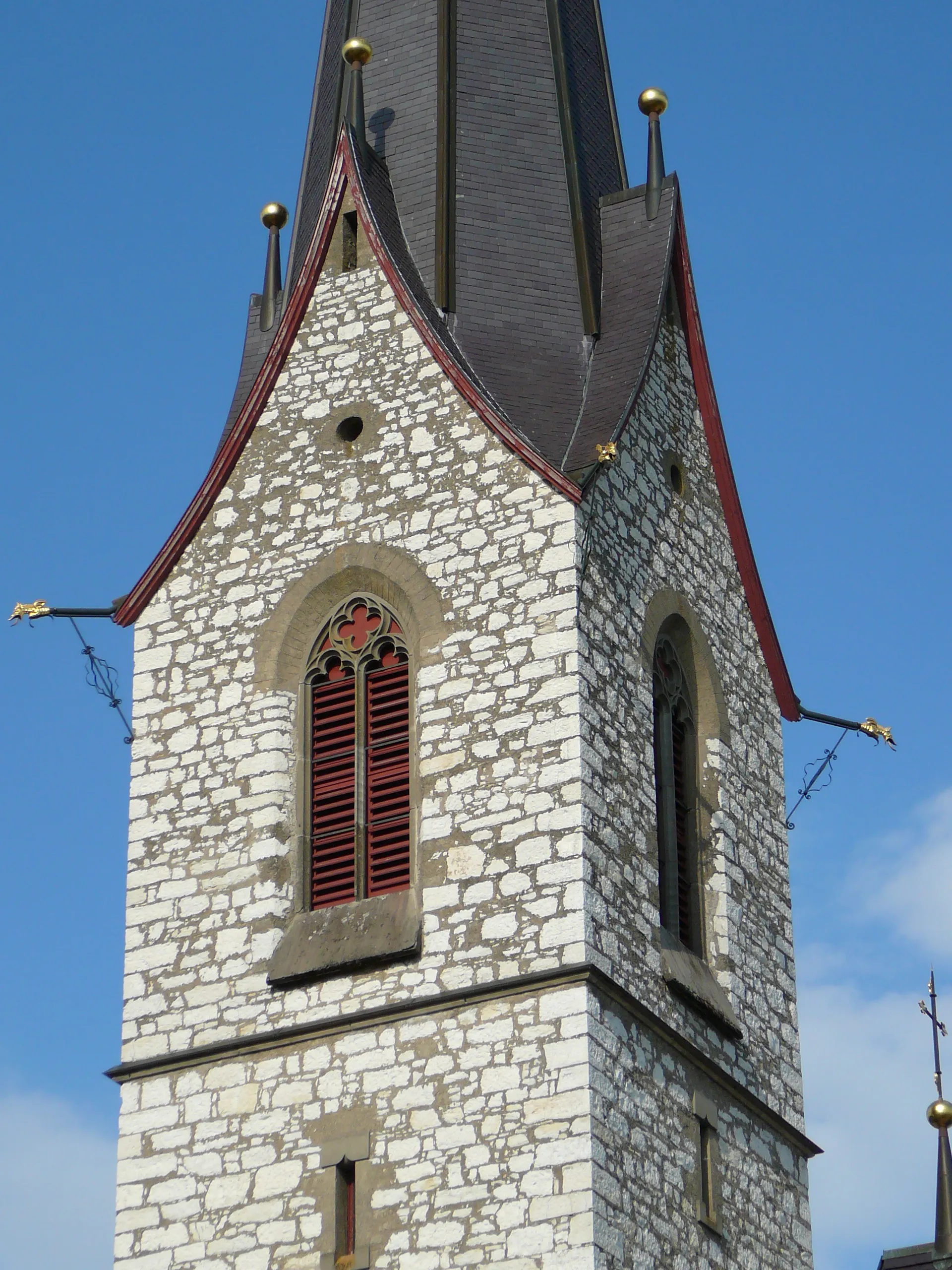 Photo showing: Bülach, Katholischer Kirchturm