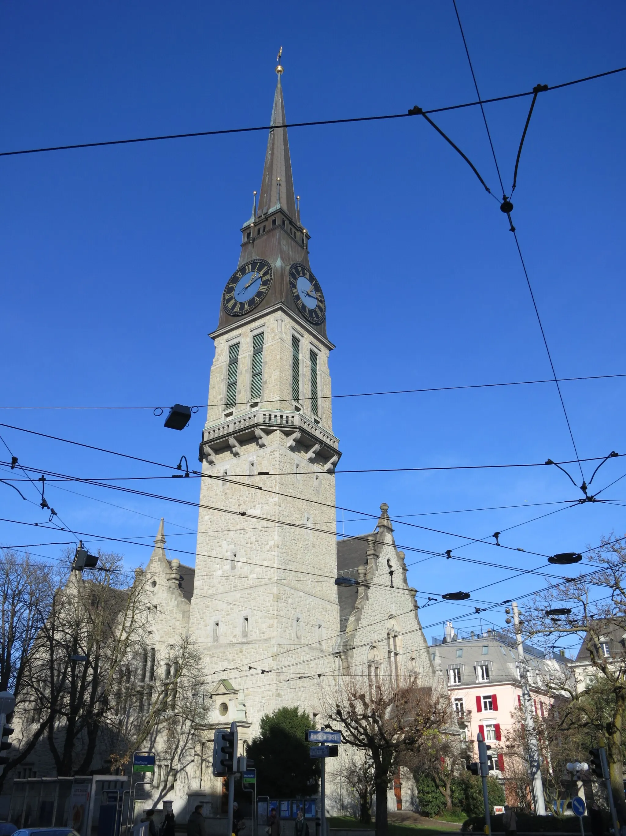 Photo showing: St. Jakobskirche, Zürich-Aussersihl, Schweiz