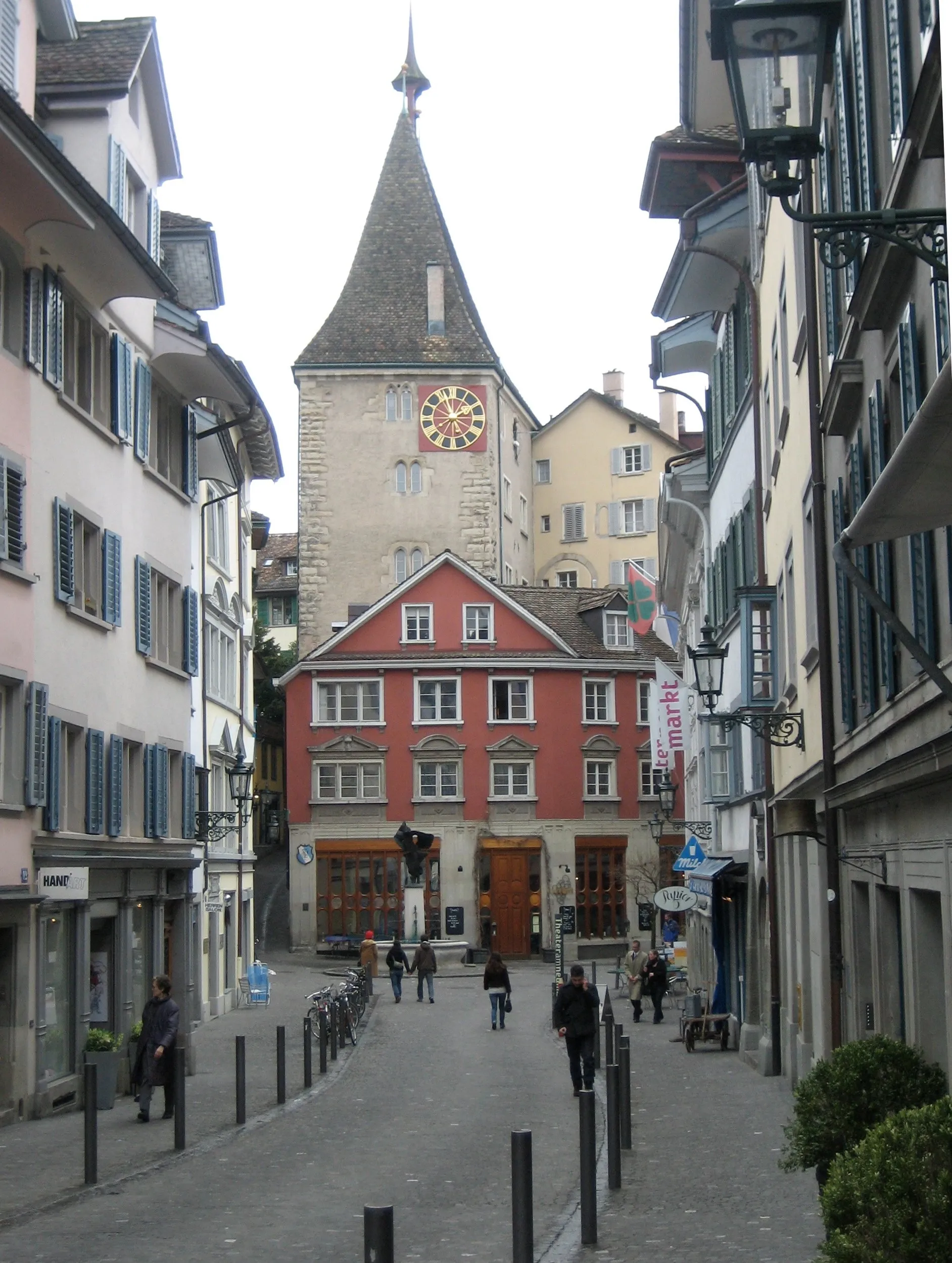 Photo showing: Der Grimmenturm am Neumarkt