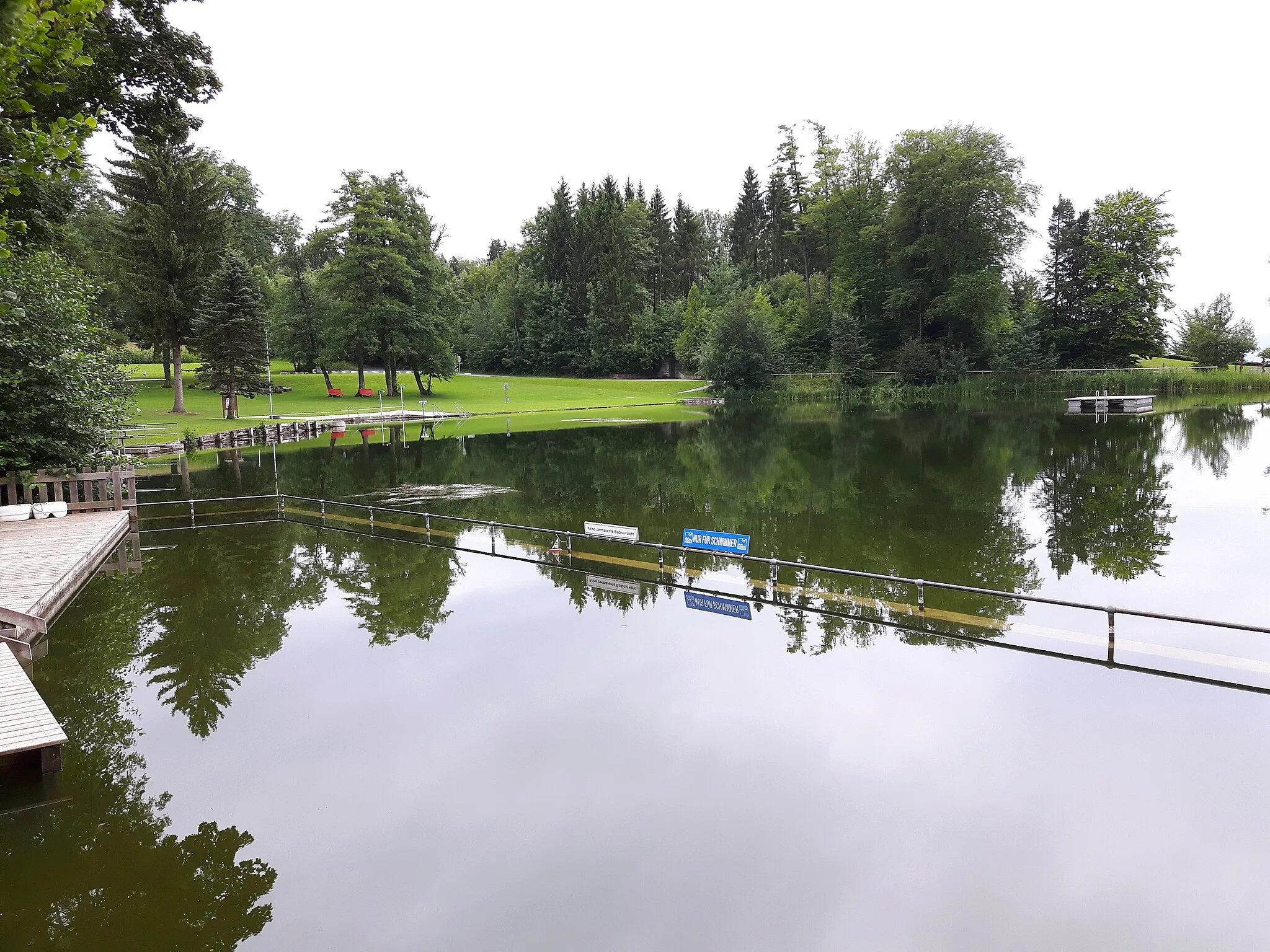 Photo showing: Hedinger Weiher in der Gemeinde Hedingen, Kanton Zürich