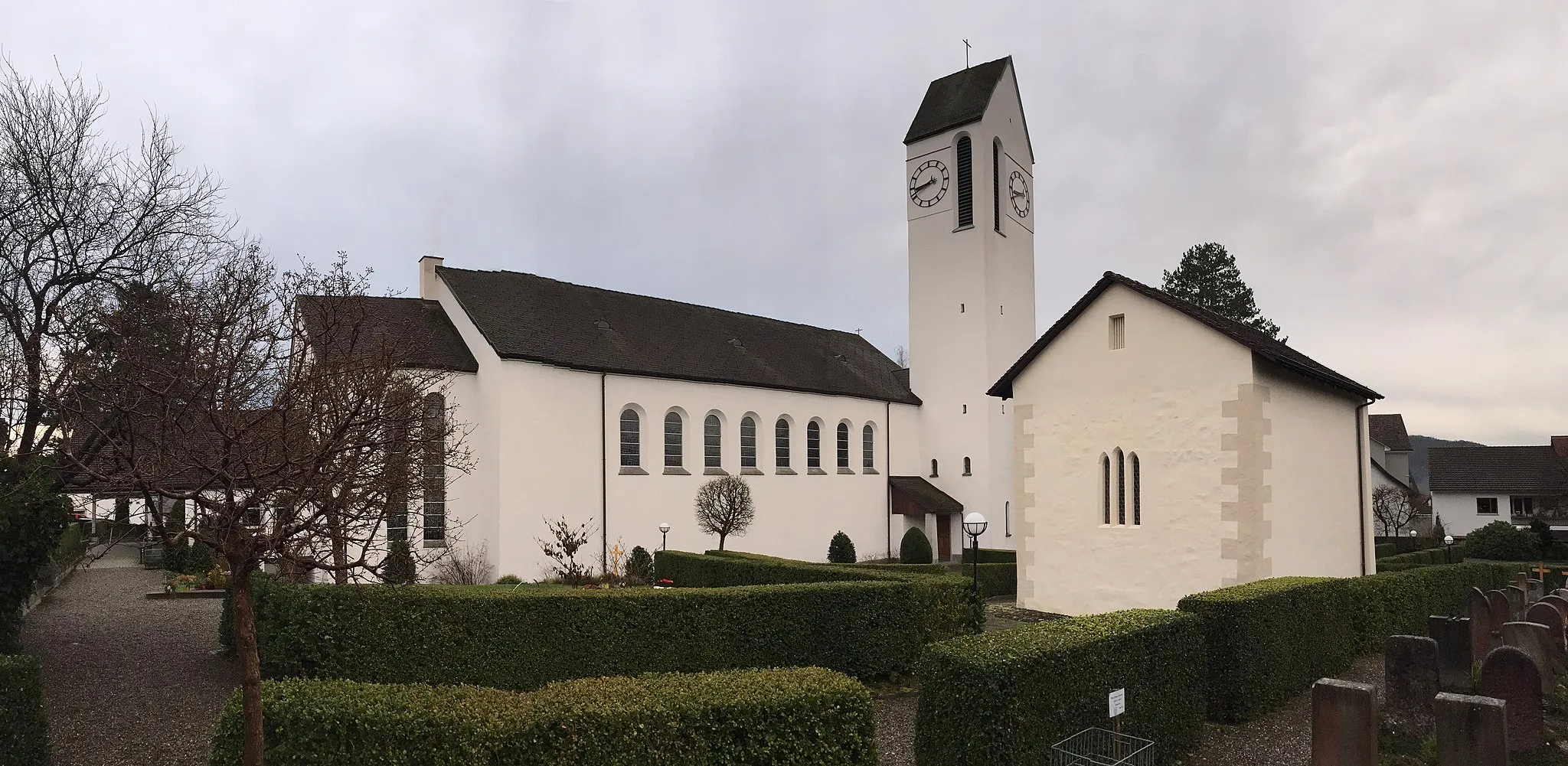 Photo showing: Pfarrkirche St. Leodegar (Birmenstorf)