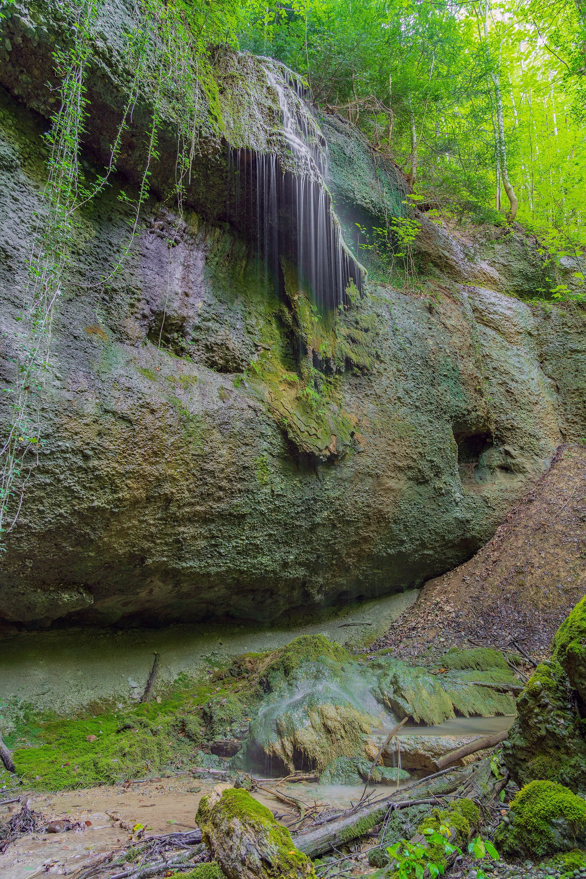 Photo showing: Eichwistobel-Wasserfall