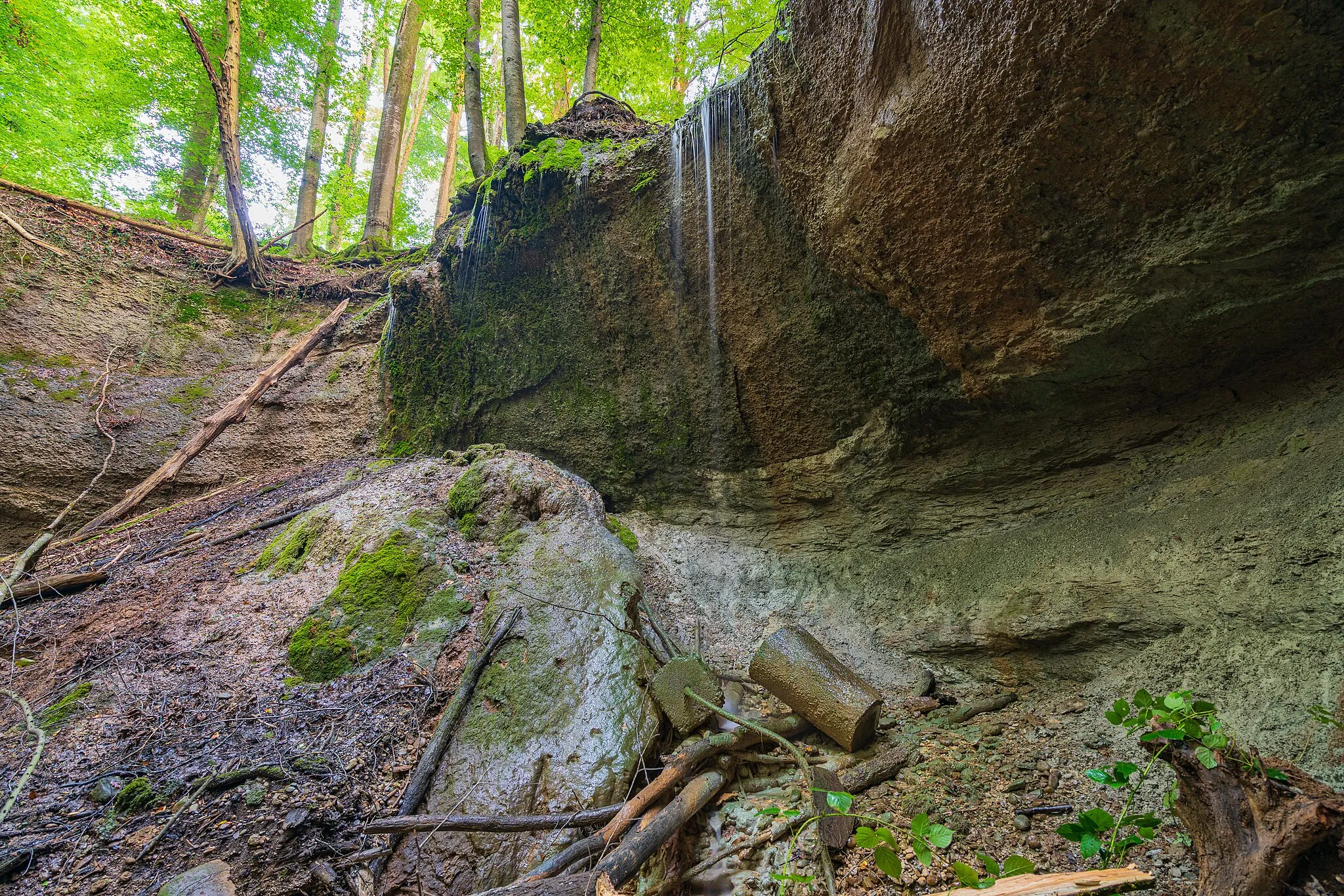 Photo showing: Eichwistobelbach-Wasserfall