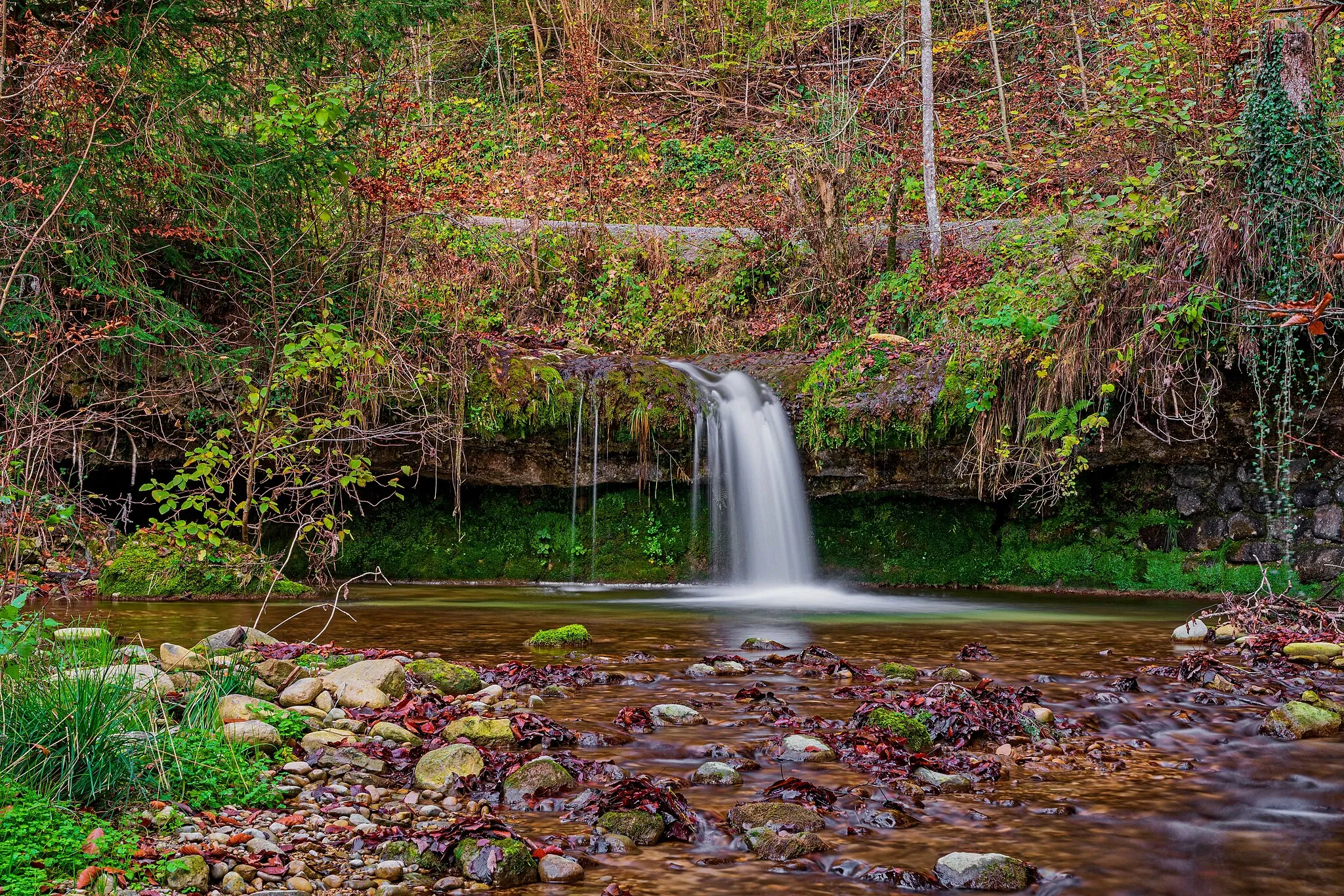 Photo showing: Wildbach bei Hinwil