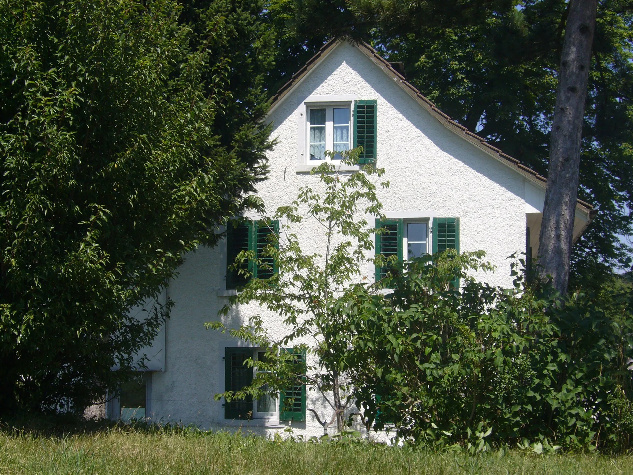 Photo showing: Wohnhaus auf dem Hasenbühl.