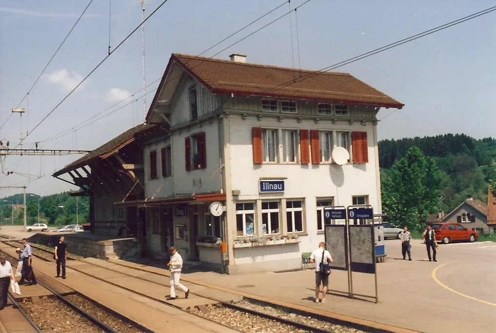 Photo showing: Der Bahnhof Illnau