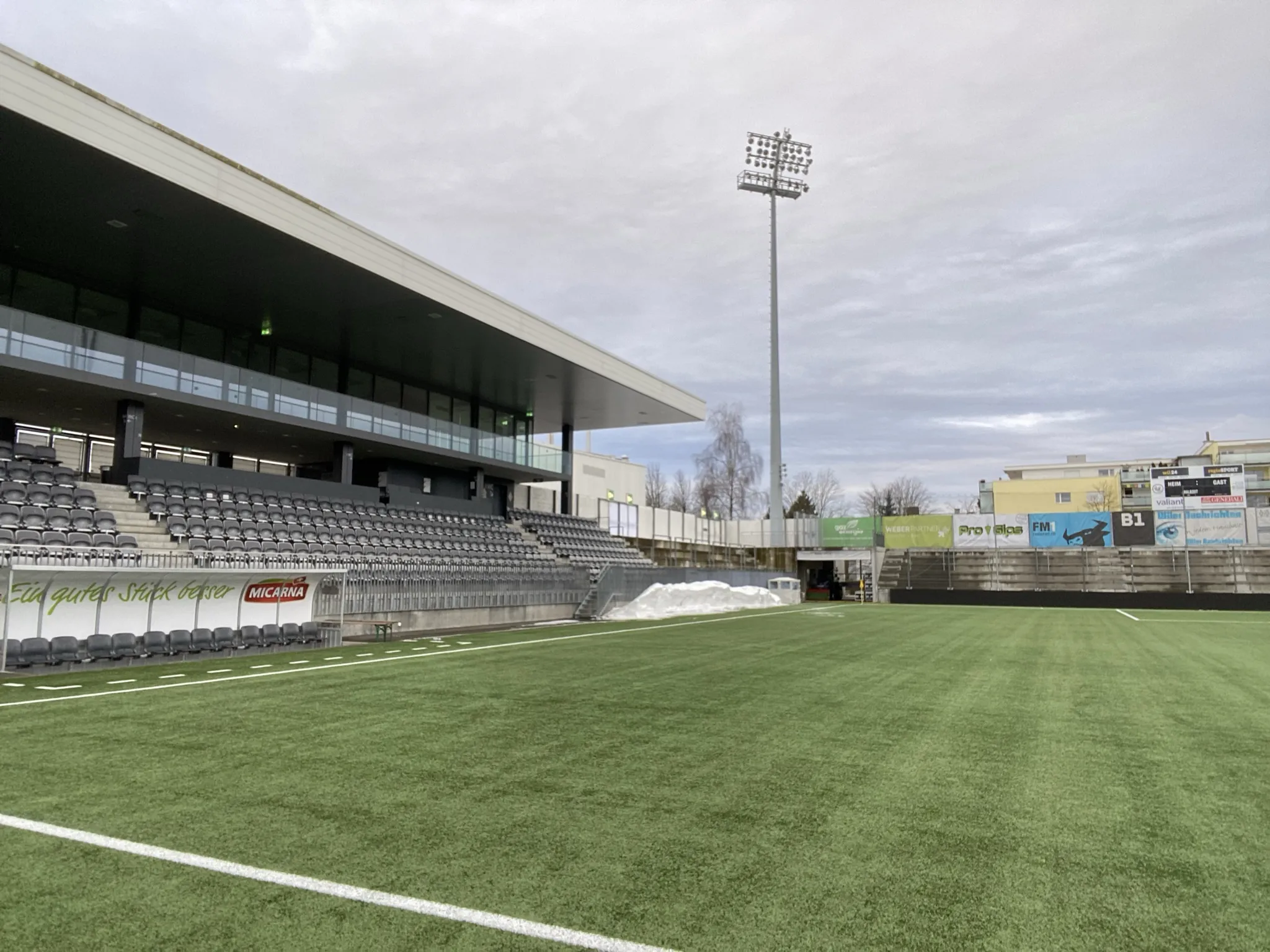 Photo showing: The Sportpark Bergholz, stadium of FC Wil in 2022