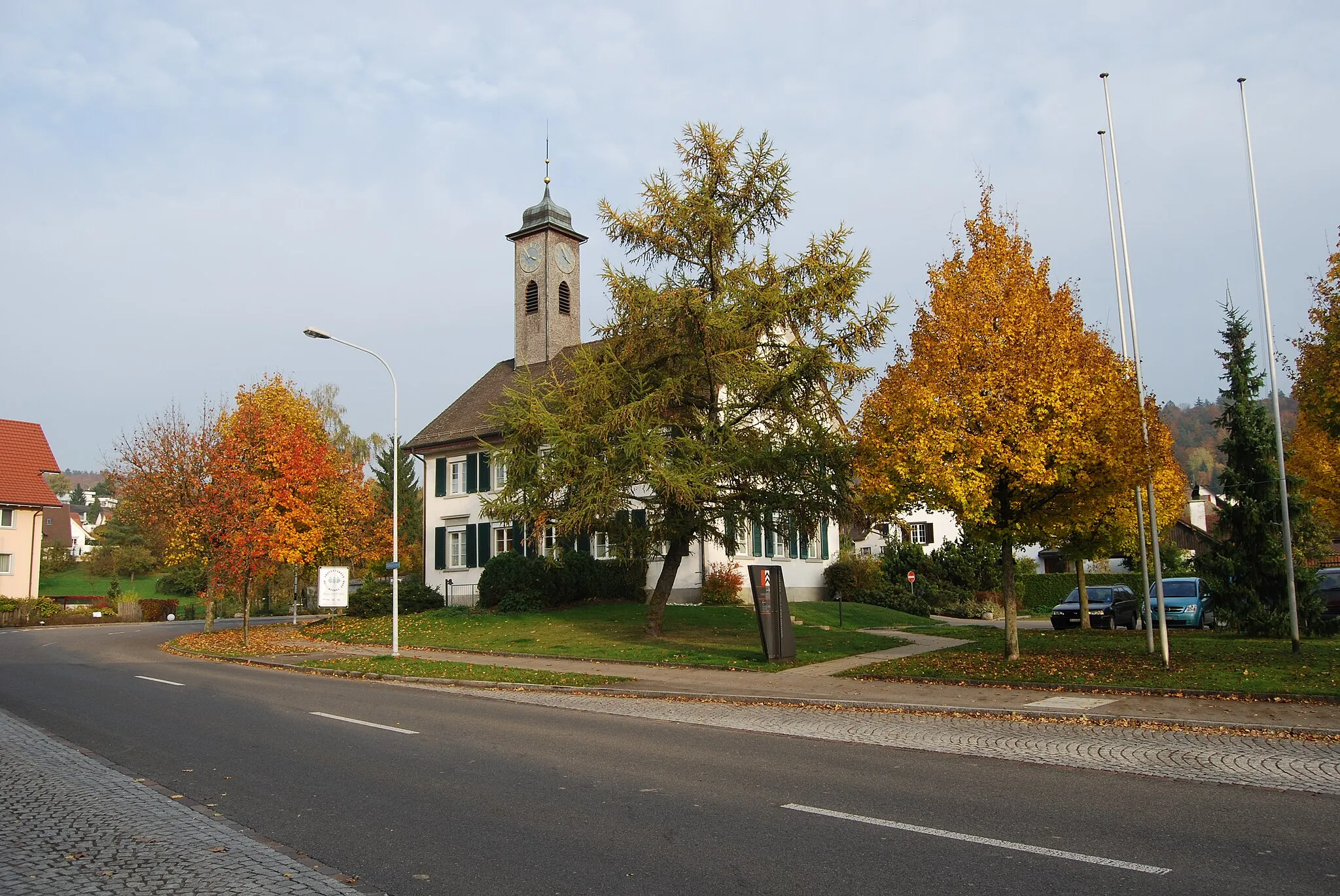 Photo showing: Winkel - municipal hall, canton of Zürich, Switzerland
