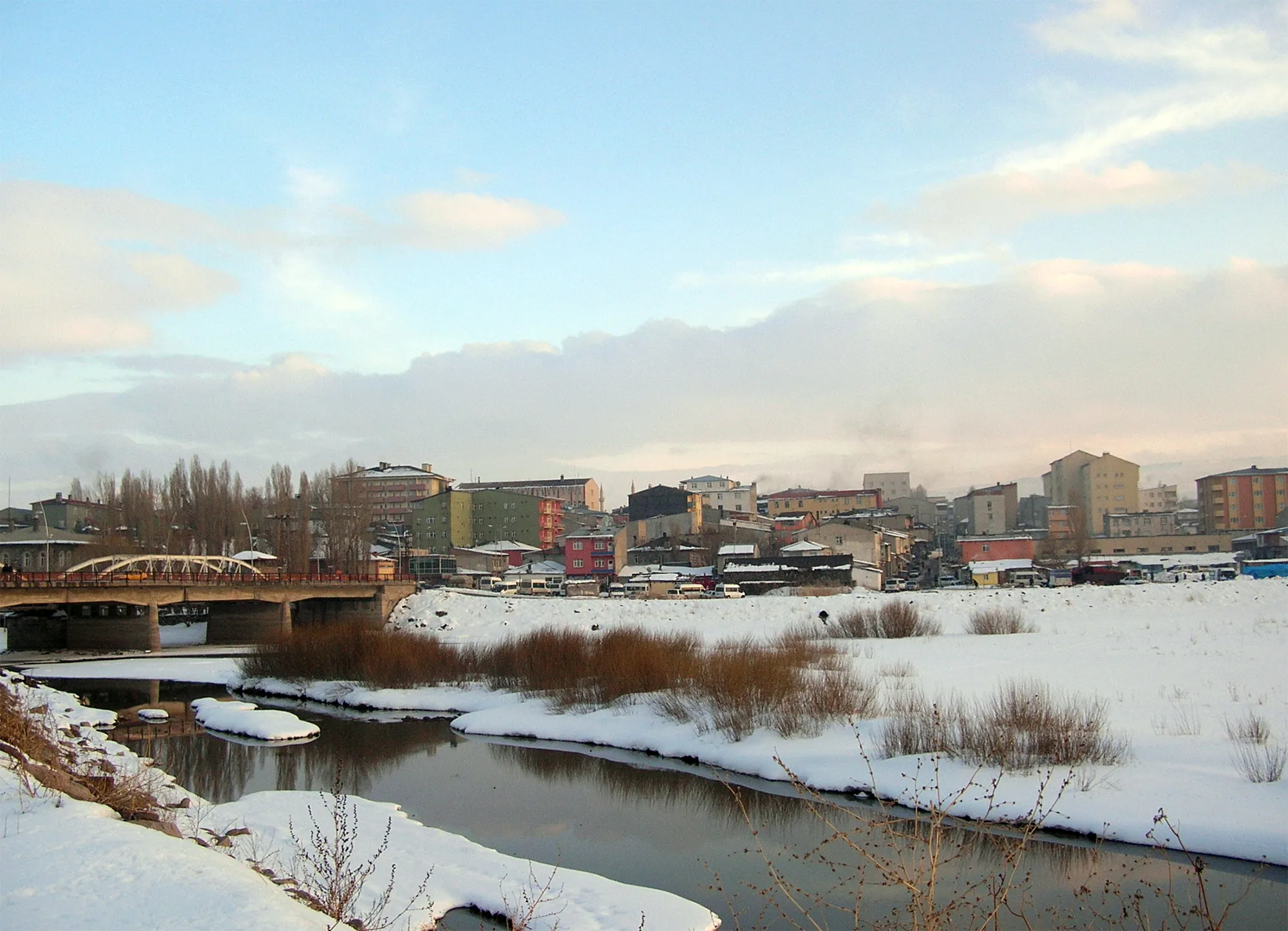 Photo showing: Kura river. Ardahan, Turkiye.