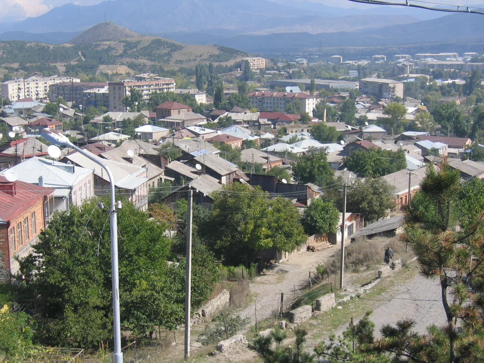 Photo showing: View over Akhaltsikhe.