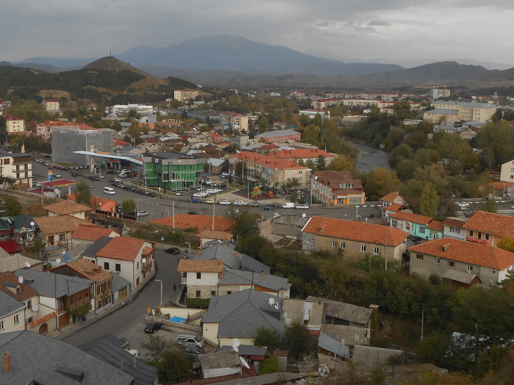 Photo showing: Akhaltsikhe. View from Rabati.