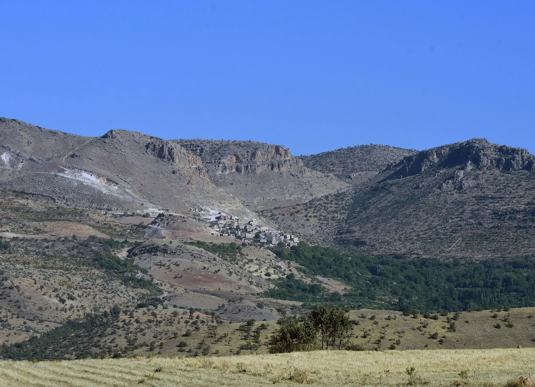 Photo showing: A kurdish village