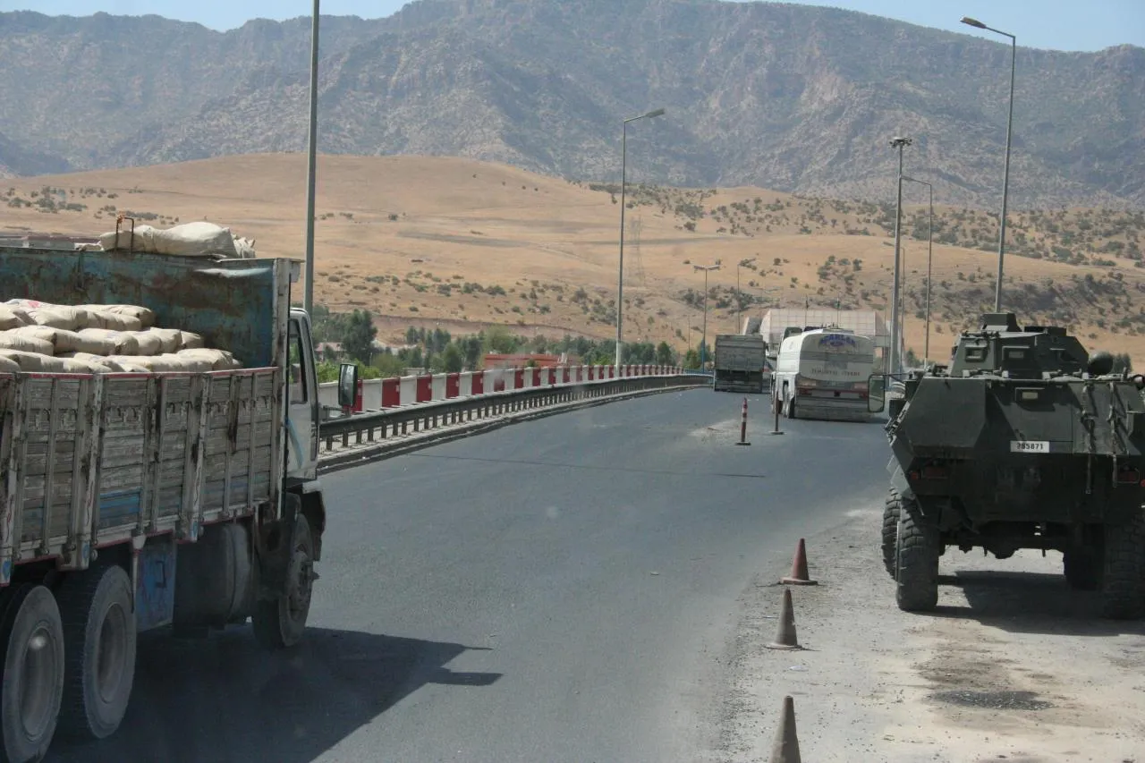 Photo showing: Ibrahim Khalil Border Iraq August 2009