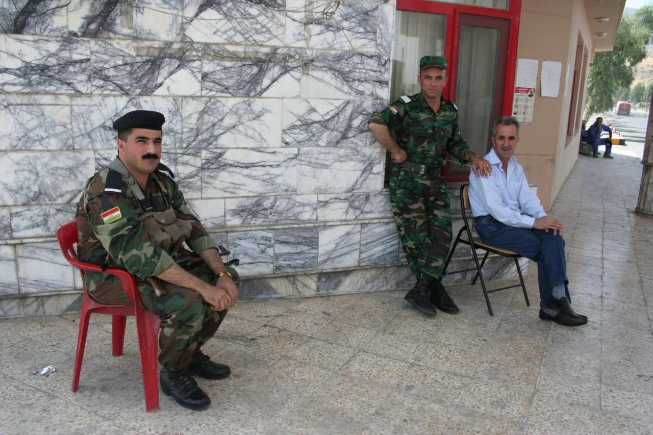 Photo showing: Ibrahim Khalil Border Iraq August 2009