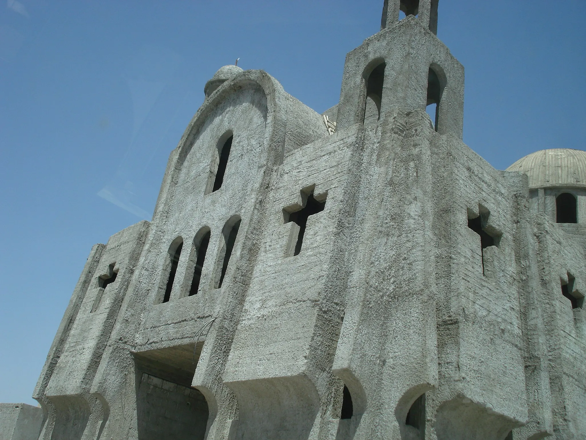 Photo showing: Syriac Orthodox new church, Al-Malikiyah, Syria