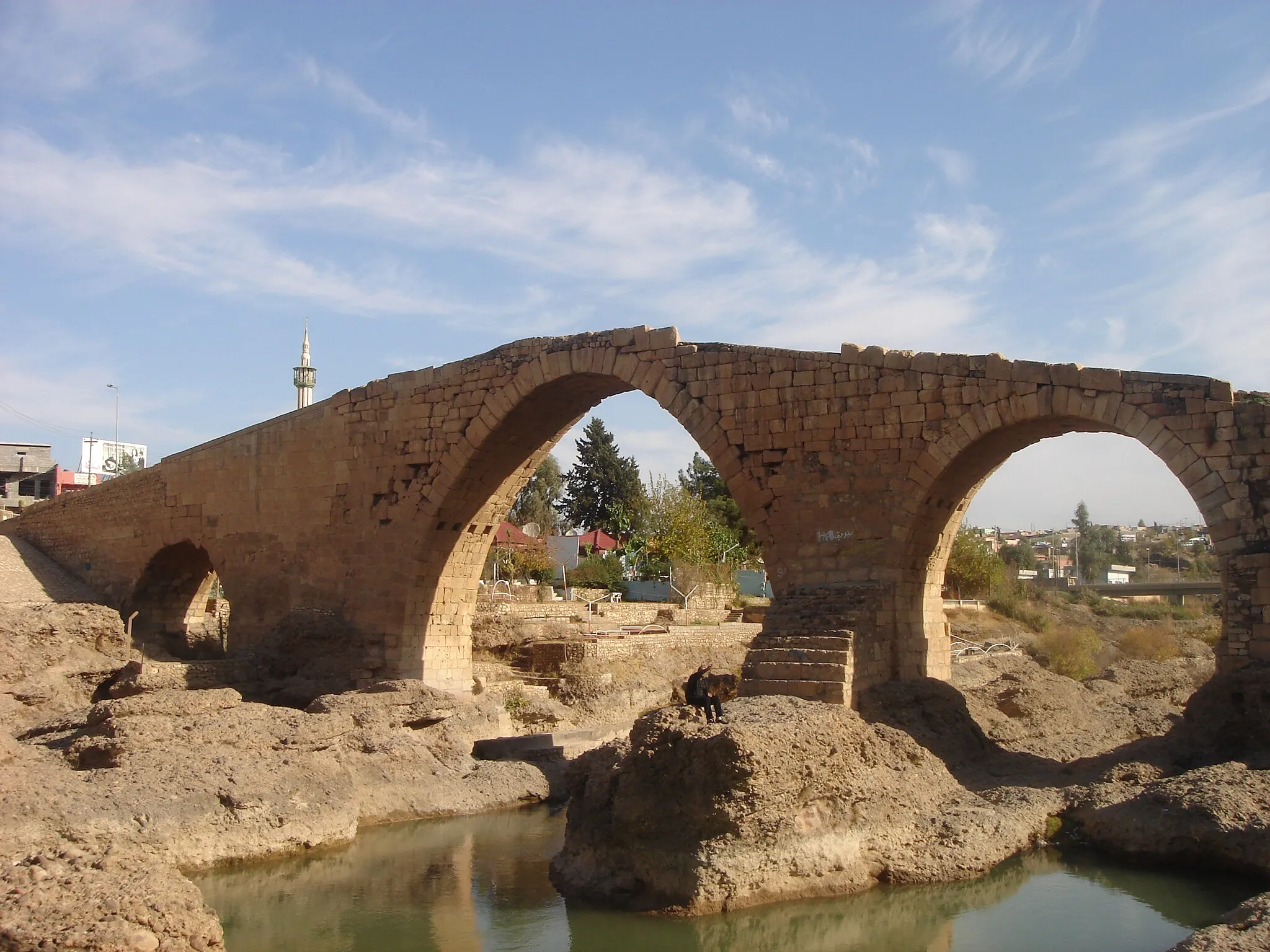 Photo showing: Dalal Bridge in Zakho, Iraq