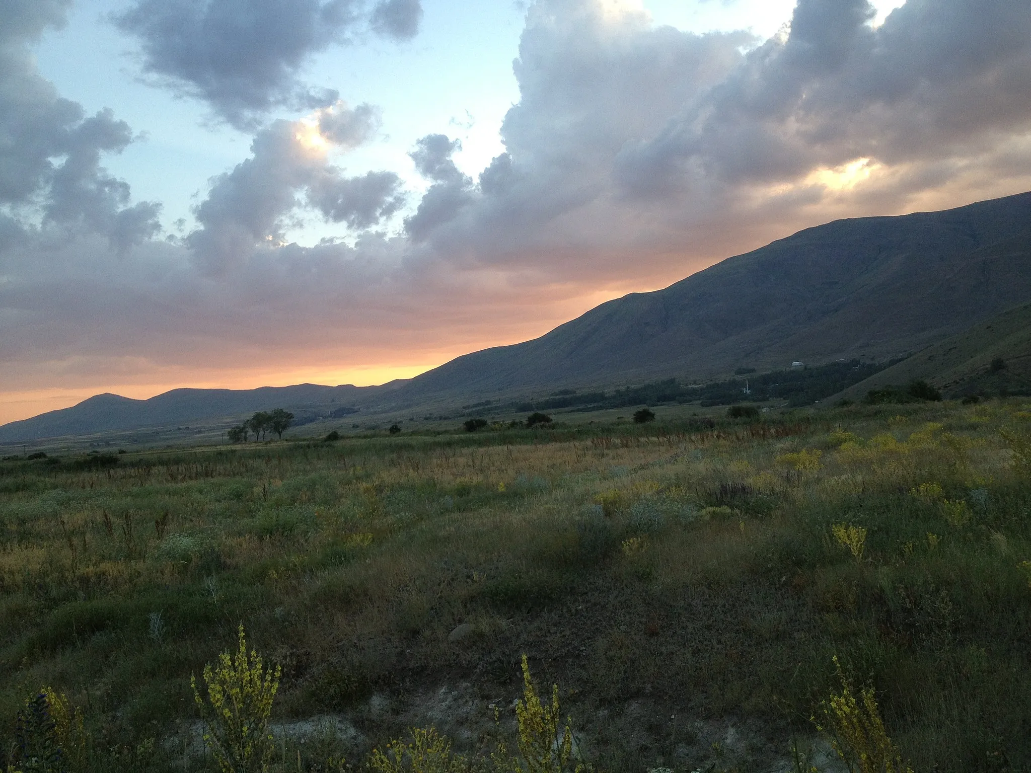 Photo showing: A view of a grassland in Hanak District of Ardahan Province, Turkey.