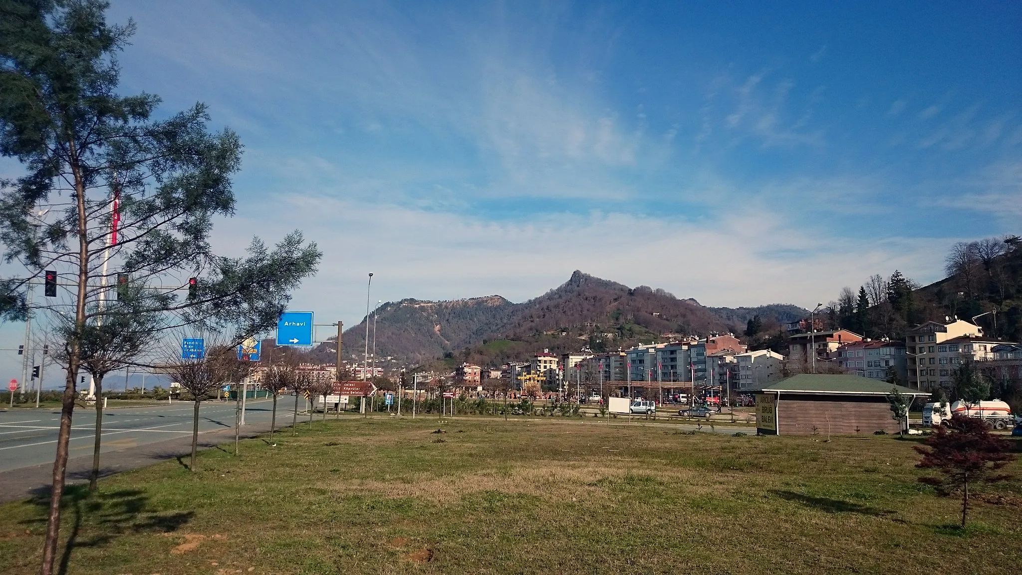 Photo showing: A view of Ciha hill from Arhavi city center